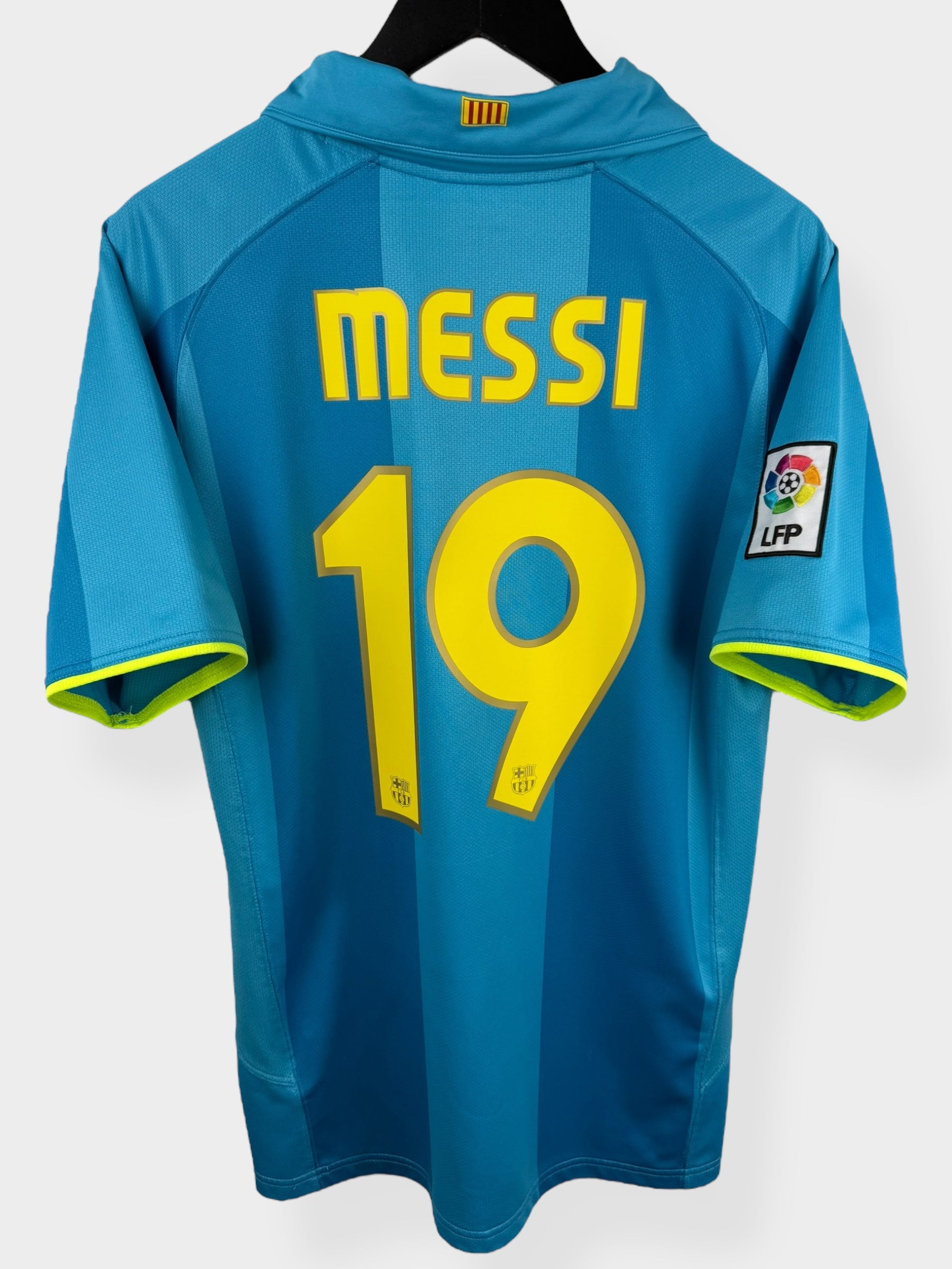 2007-08 BARCELONA AUSWÄRTSTRIKOT MESSI #19 M