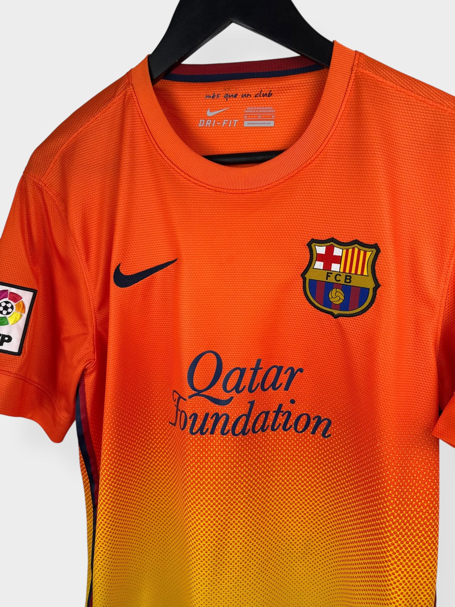 2012-13 BARCELONA AUSWÄRTSTRIKOT DAVID VILLA #7 M