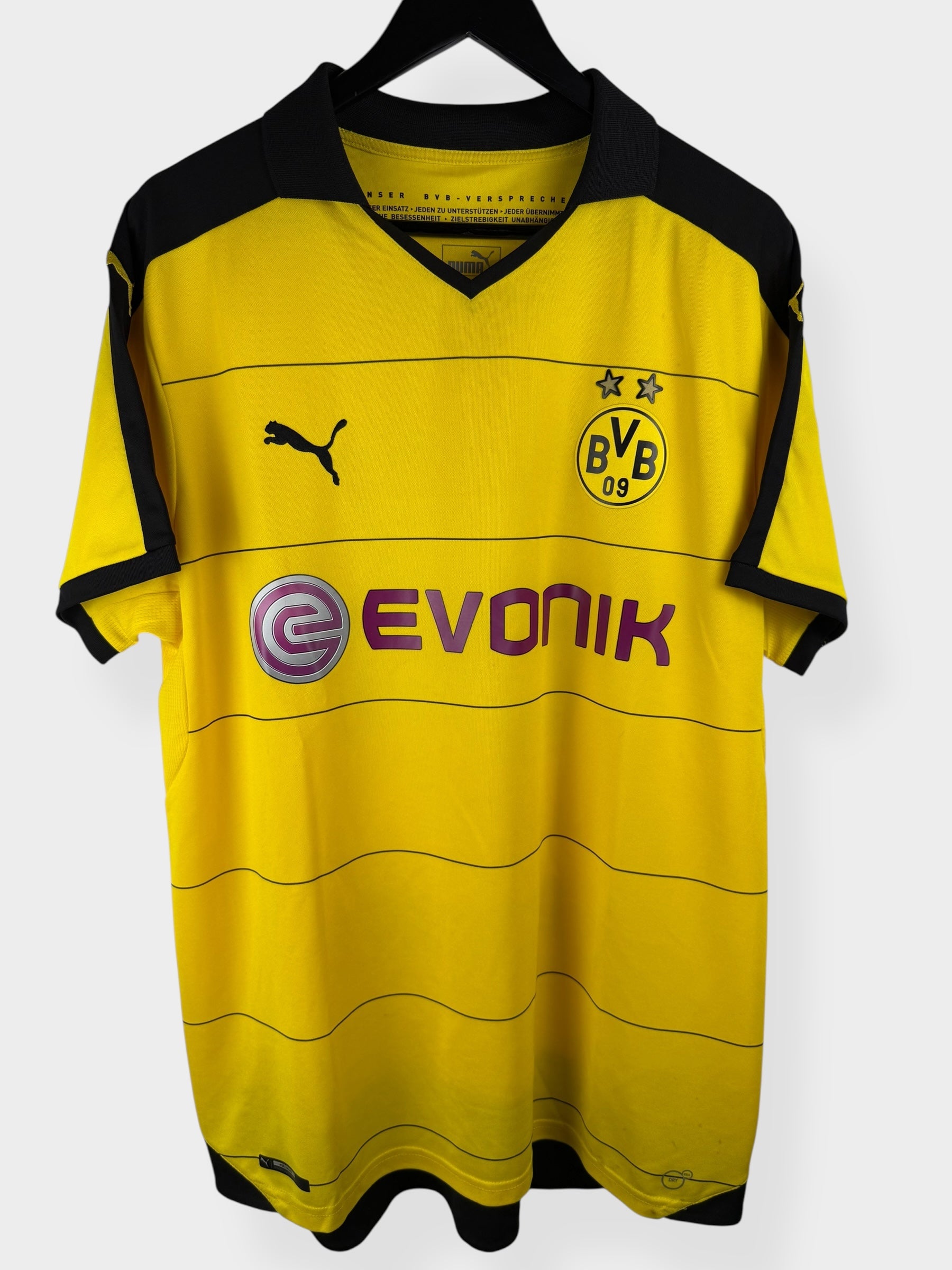 2015-16 BORUSSIA DORTMUND HOME SHIRT KAGAWA #23 XL