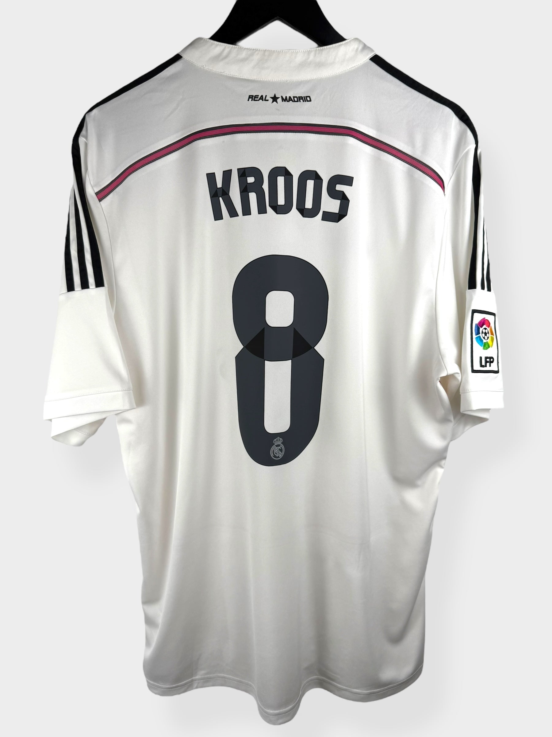 2014-15 REAL MADRID HOME SHIRT KROOS #8 XL