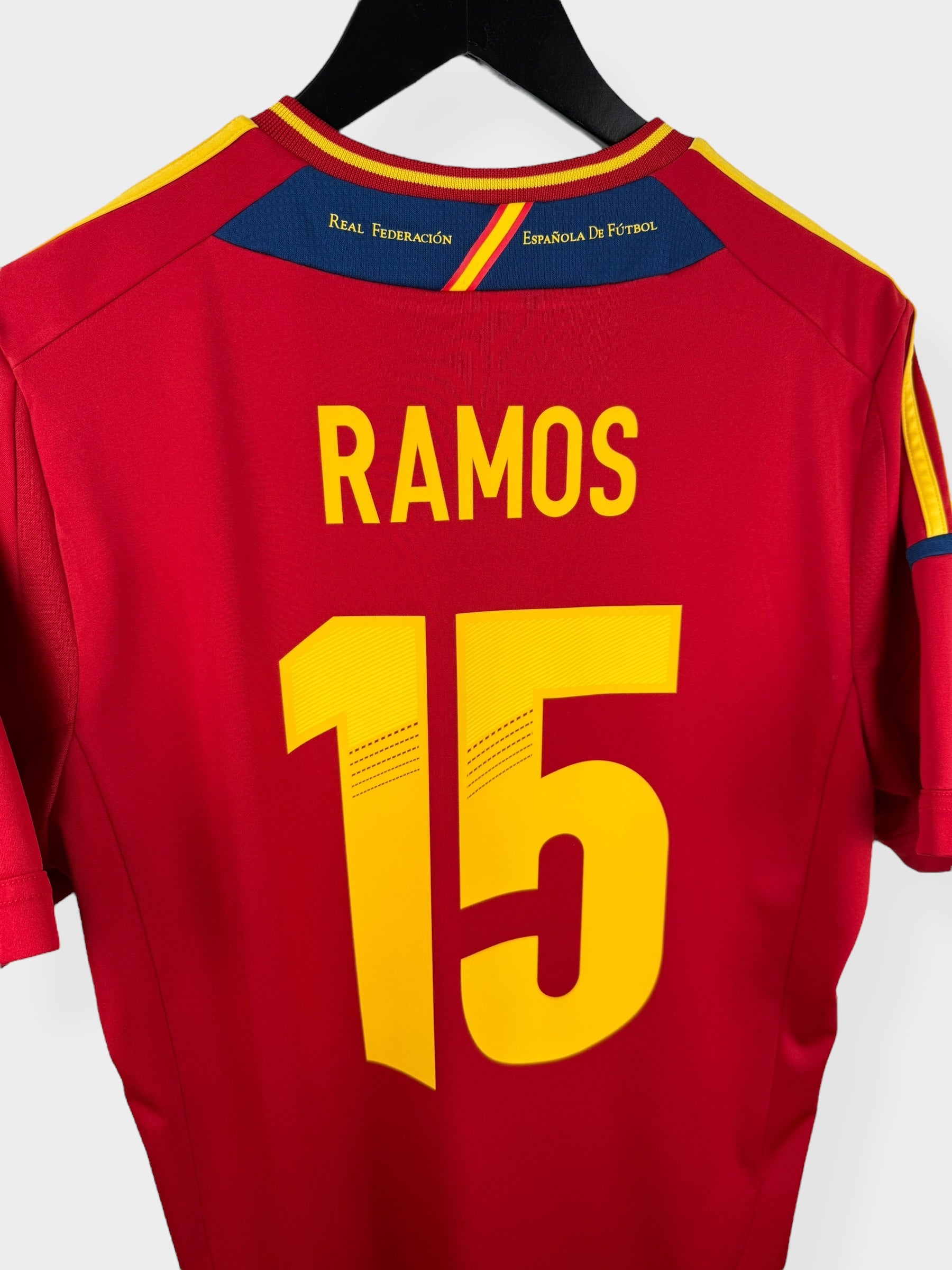 2011-12 SPAIN HOME SHIRT SERGIO RAMOS #15 M