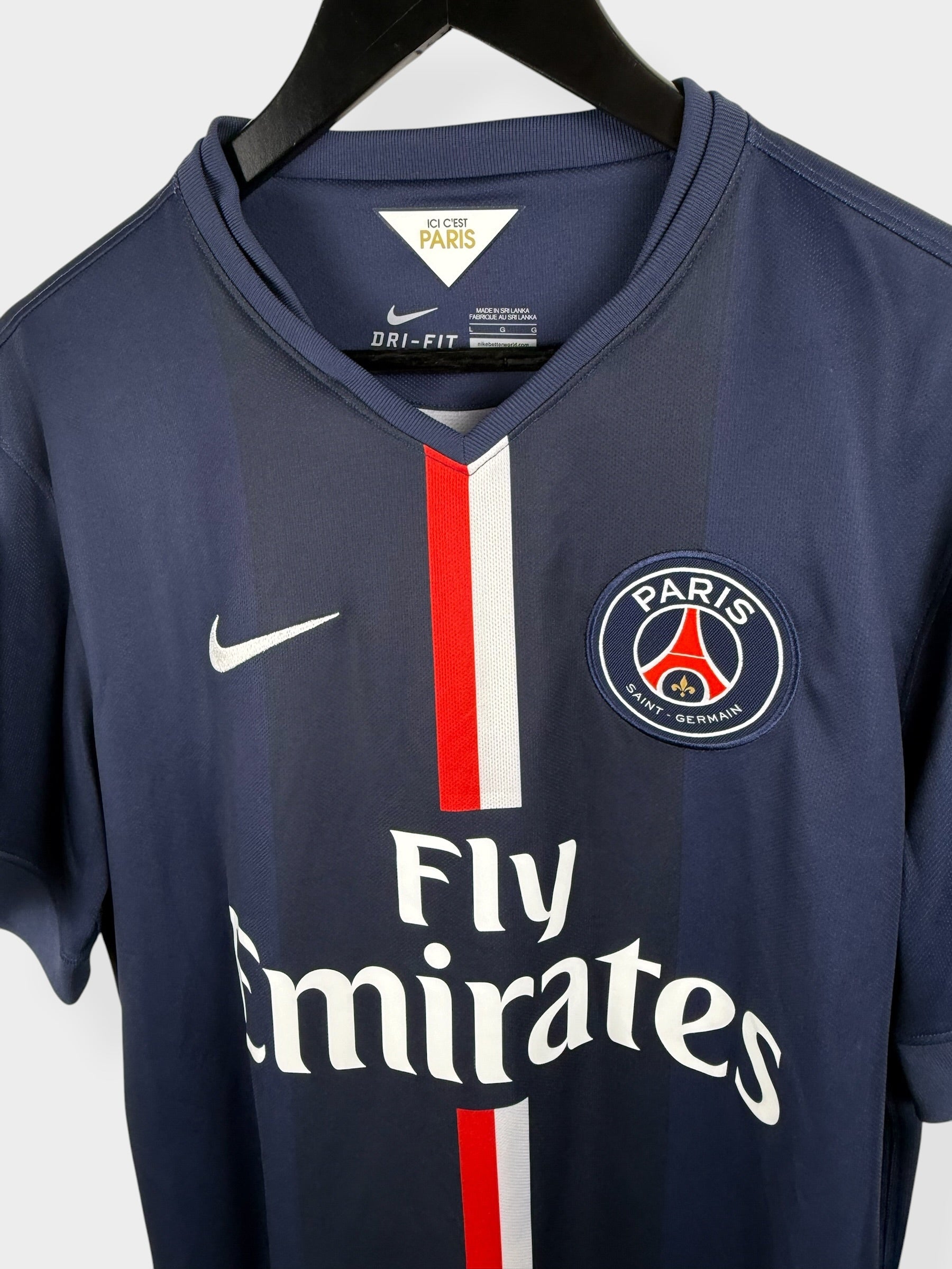 2014-15 PARIS SAINT-GERMAIN HEIMTRIKOT IBRAHIMOVIC #10 L
