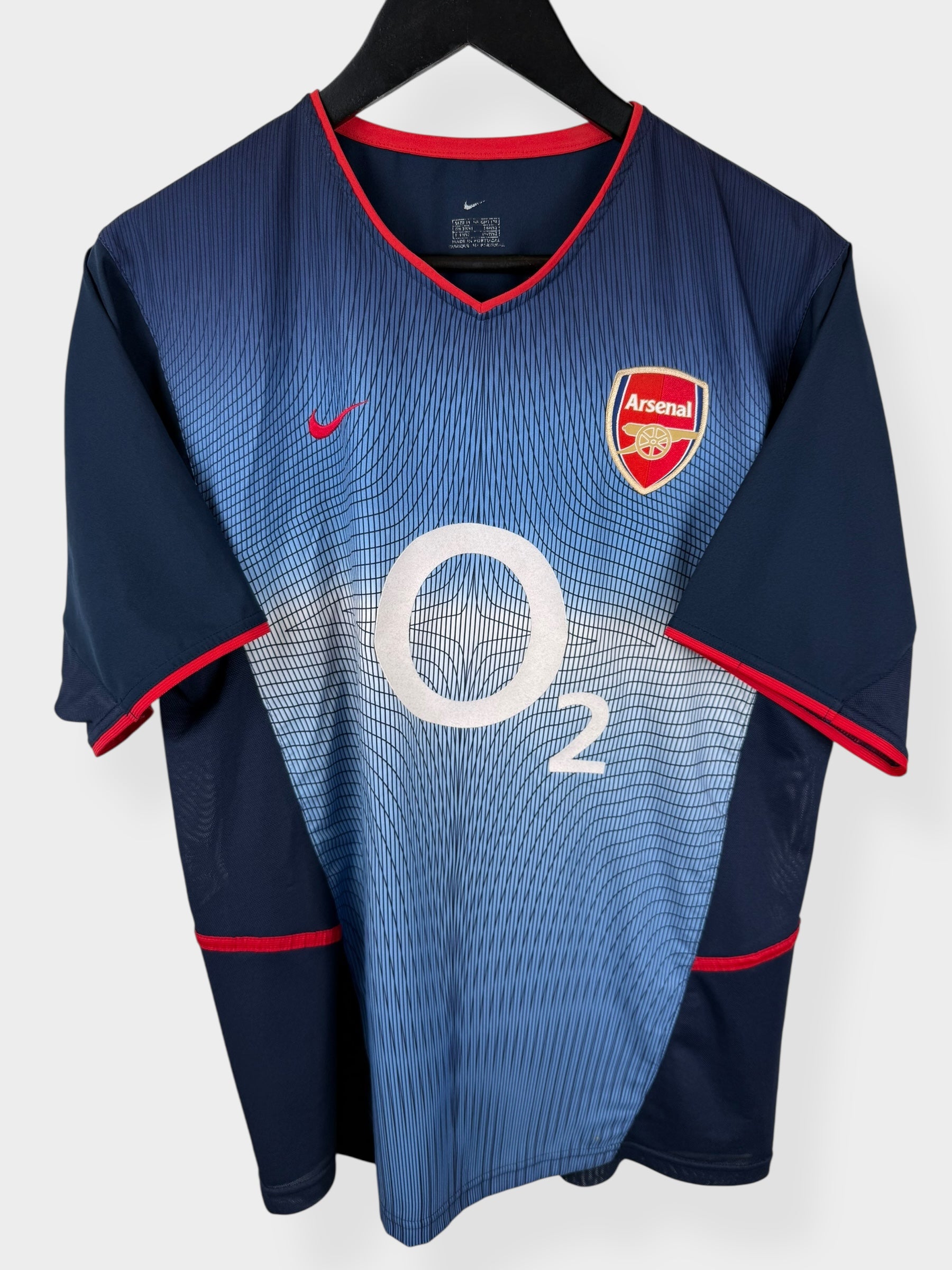 2002-04 ARSENAL AWAY SHIRT HENRY #14 M - Authentic Football Club