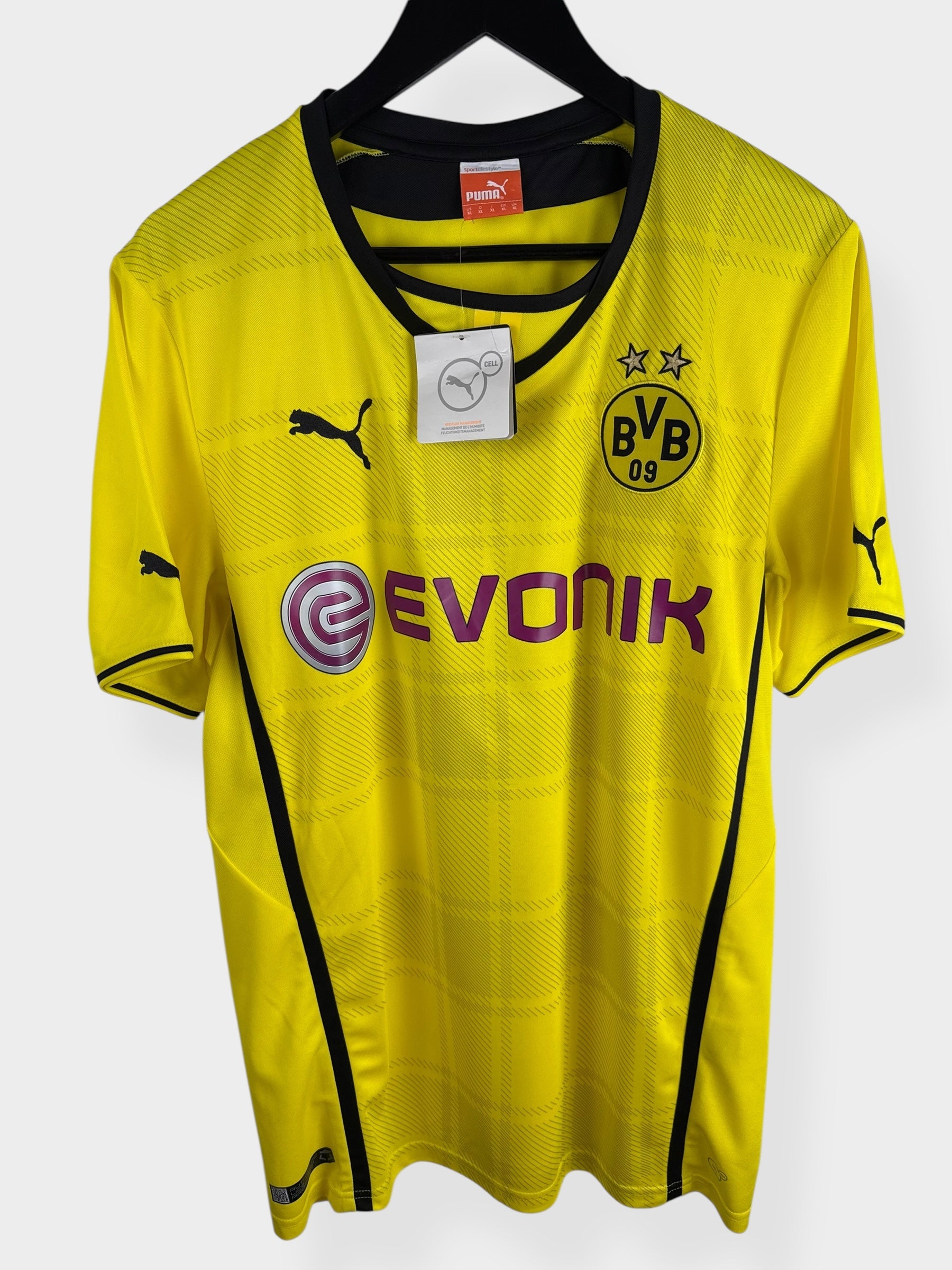 2013-14 BORUSSIA DORTMUND HOME SHIRT MKHITARYAM #10 XL - 743555