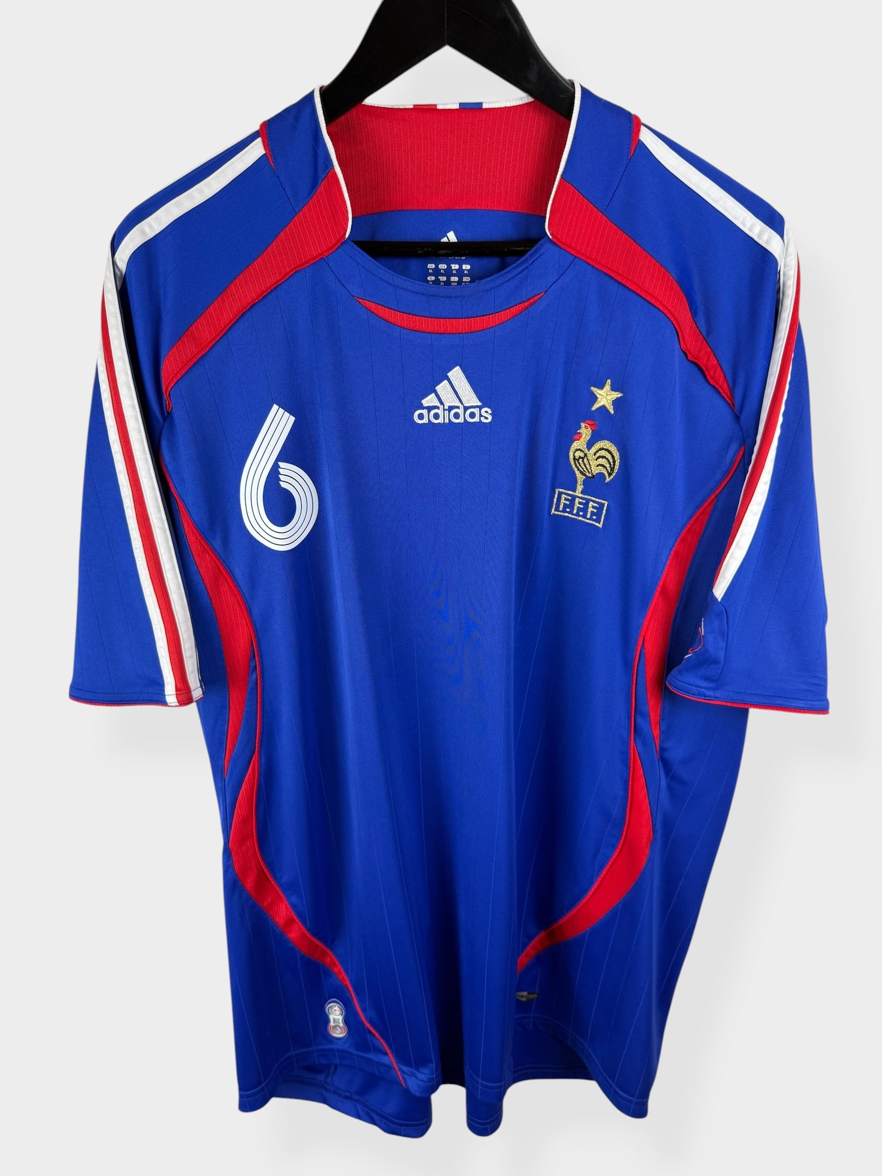 2006-07 FRANCE HOME SHIRT MAKELELE #6 XL