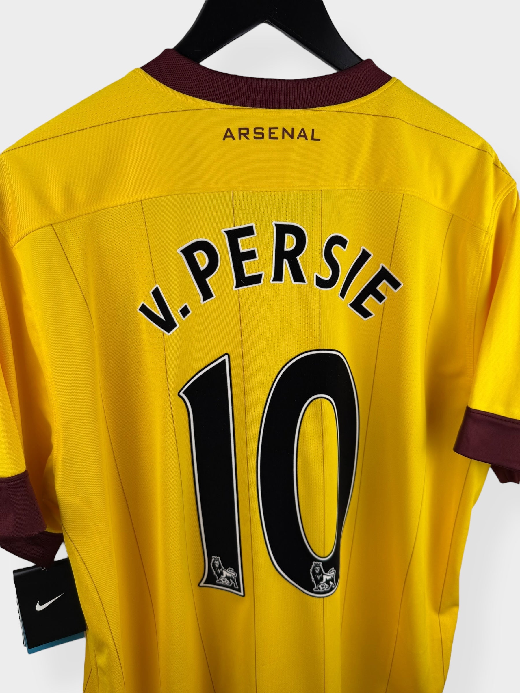 2010-11 ARSENAL AWAY SHIRT V. PERSIE #10 XL - Authentic Football Club