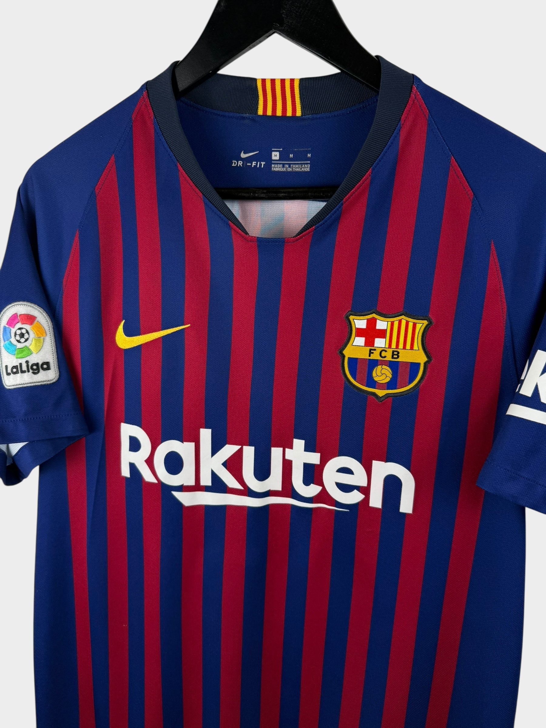 2018-19 BARCELONA MAILLOT DOMICILE MESSI #10 M