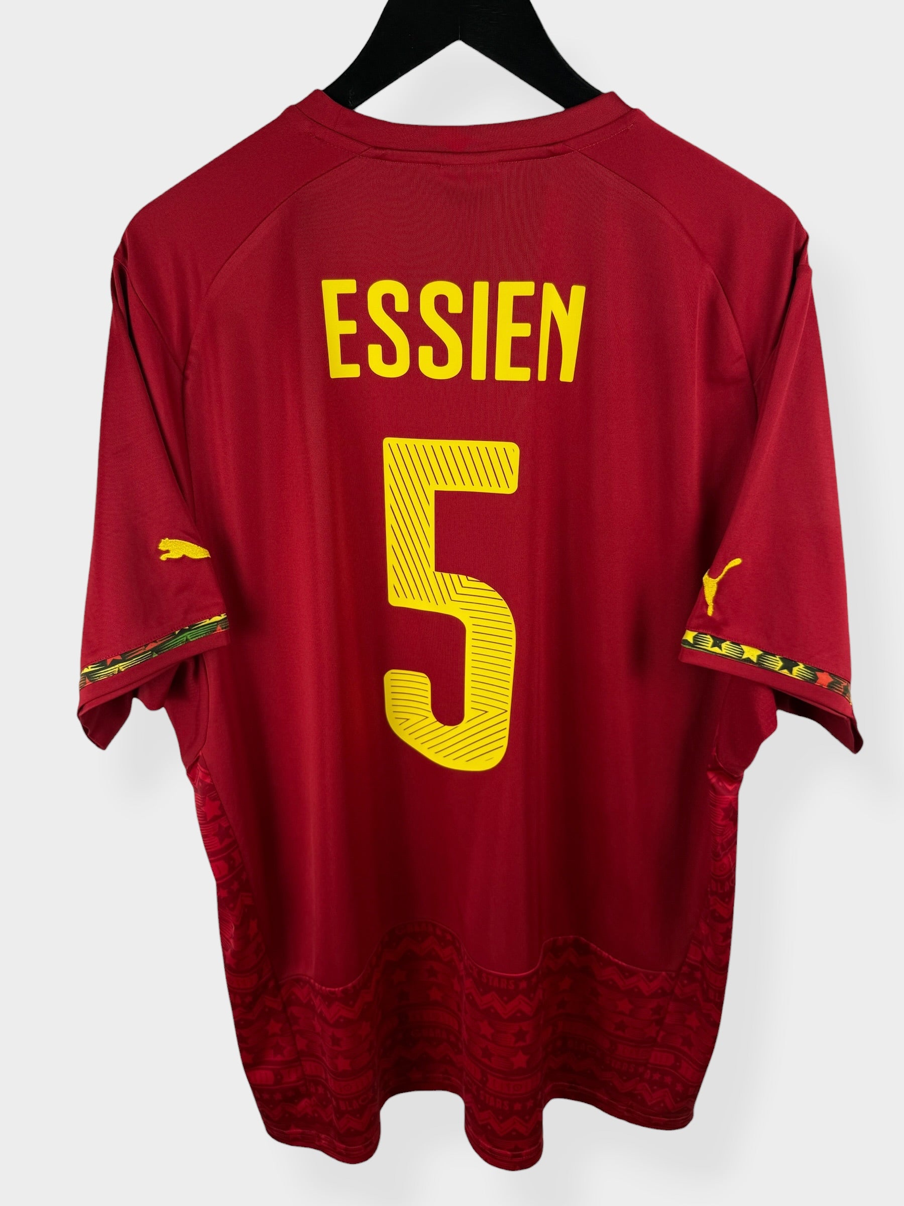2014-15 GHANA AUSWÄRTSTRIKOT ESSIEN #5 XXL