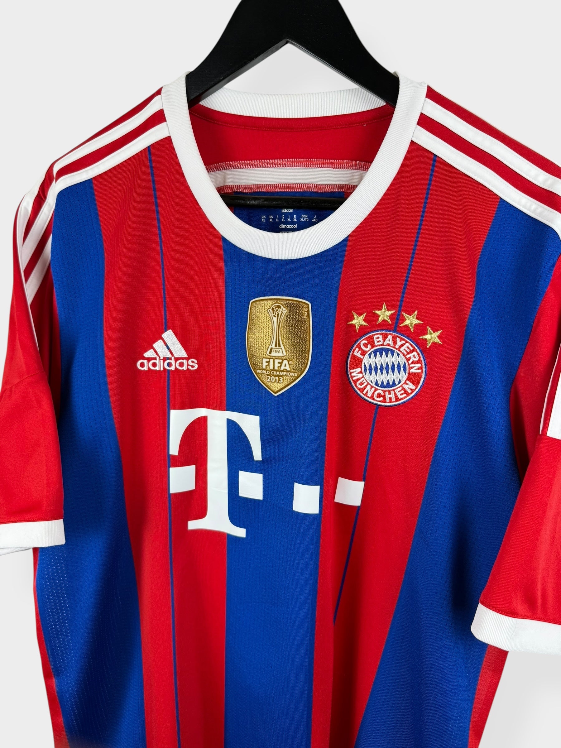 2014-15 BAYERN MUNICH HOME SHIRT ROBBEN #10 XL