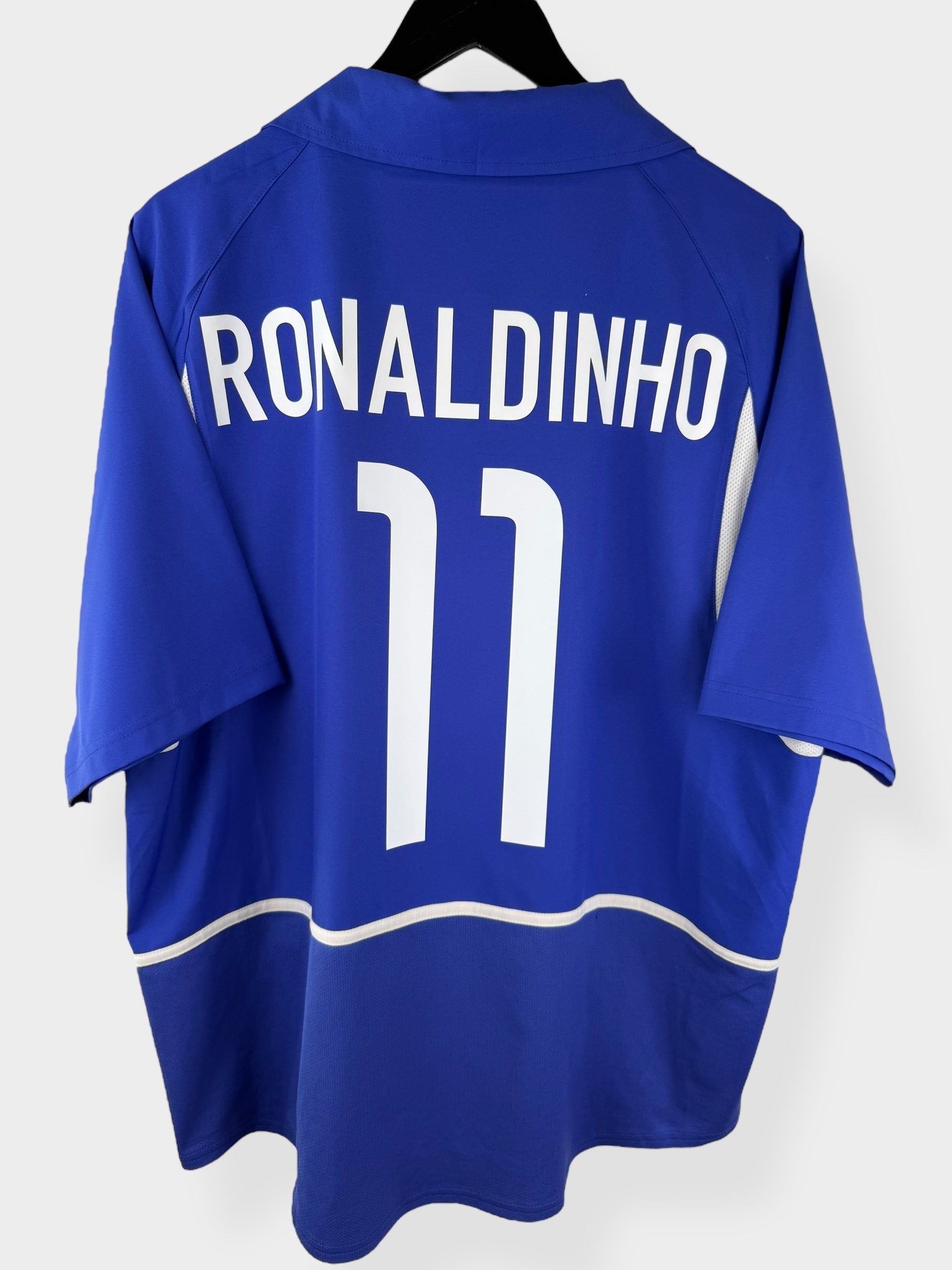 2002-04 BRAZIL AWAY SHIRT RONALDINHO #11 XL