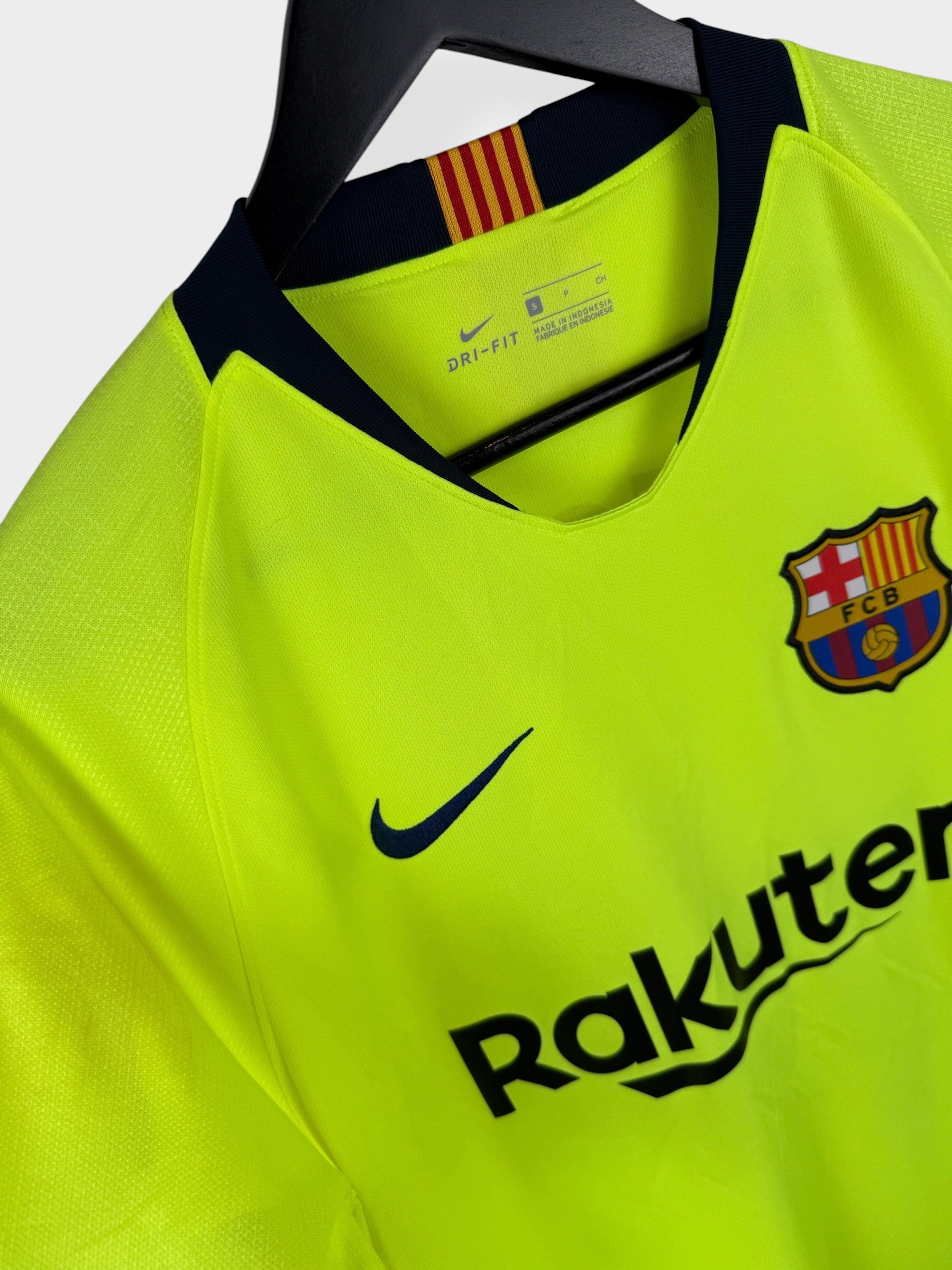 MAILLOT EXTÉRIEUR BARCELONA 2018-19 MESSI #10 S