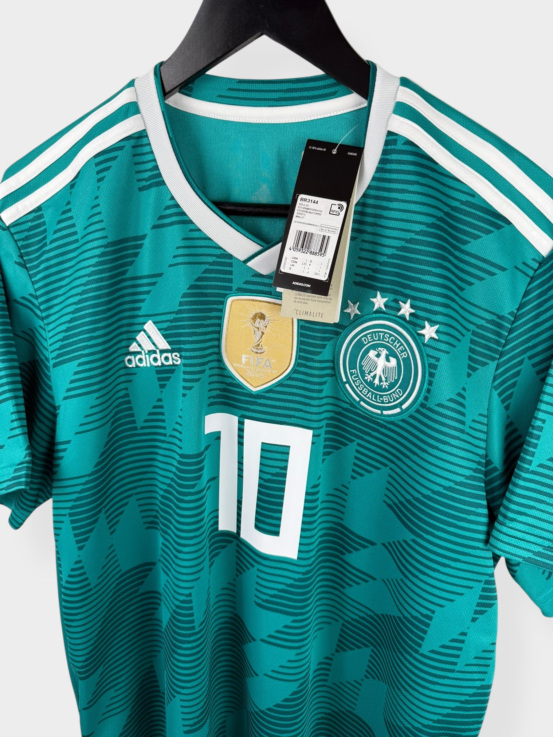 2018-19 GERMANY AWAY SHIRT OZIL #10 L - Authentic Football Club