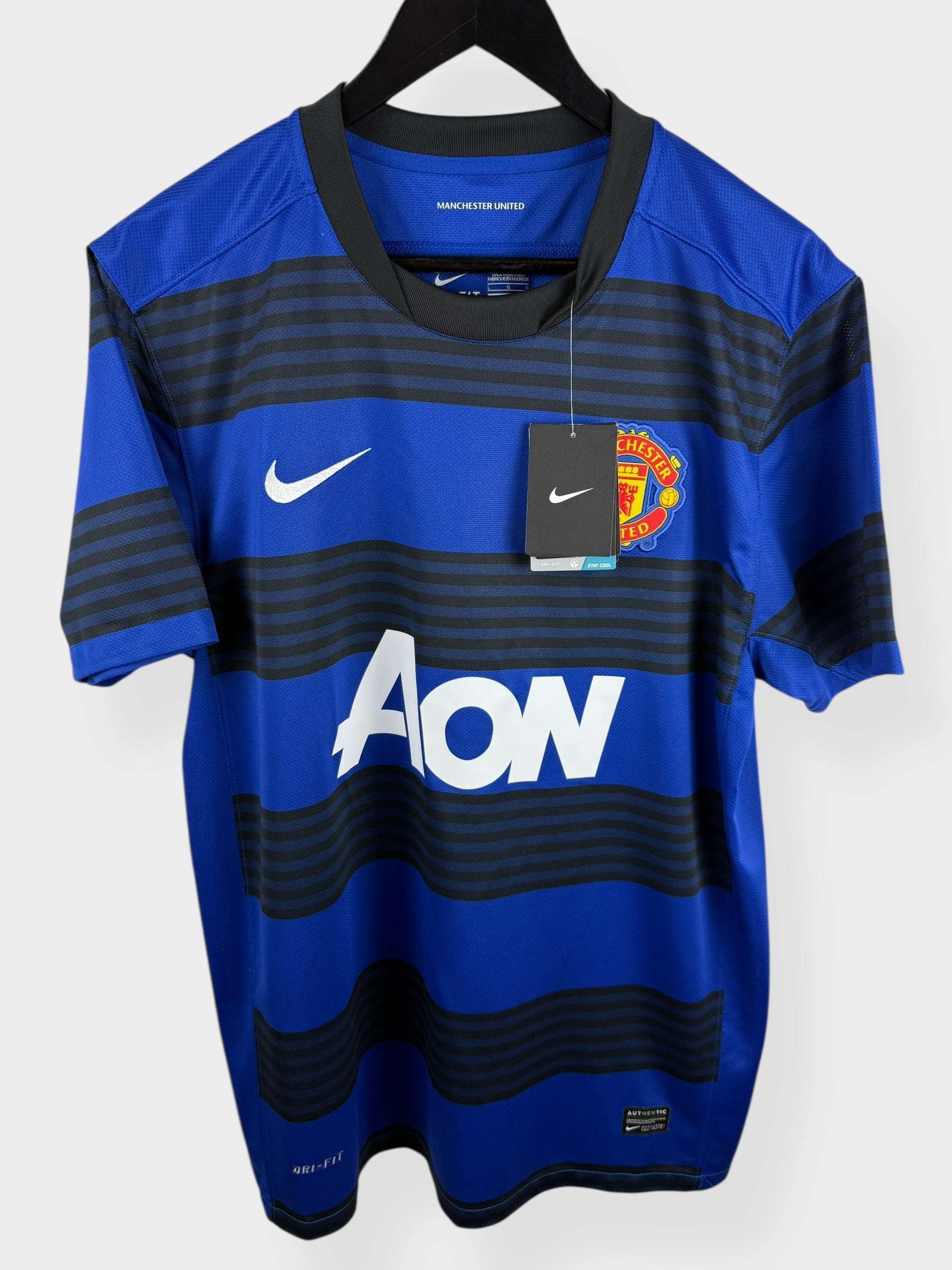 2011-13 MANCHESTER UNITED AWAY SHIRT NANI #17 L - Authentic Football Club