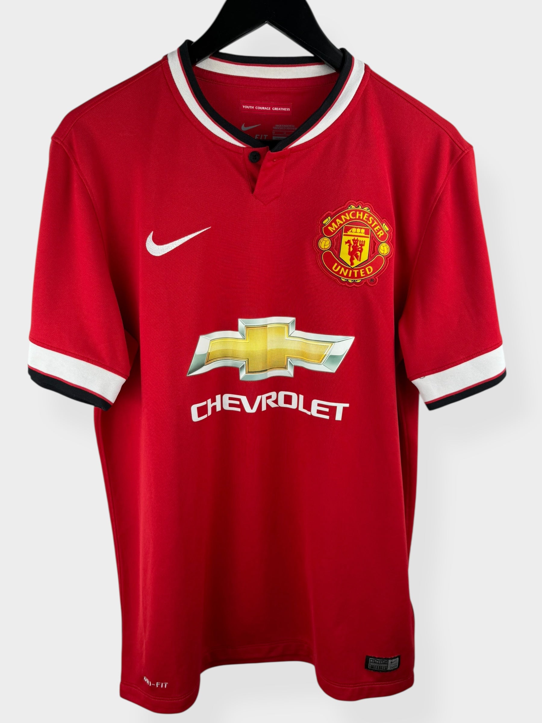 2014-15 MANCHESTER UNITED HOME SHIRT DI MARIA #7 M