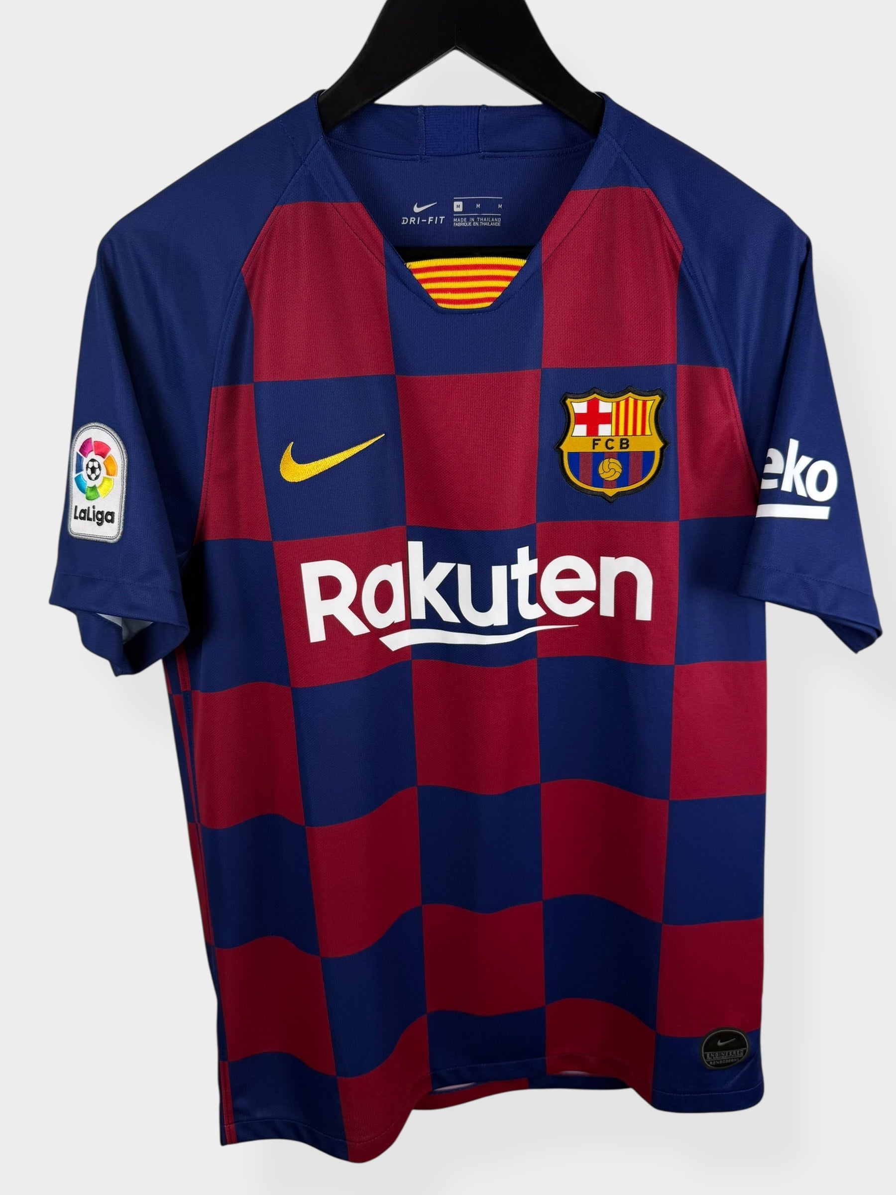 2019-20 BARCELONA HOME SHIRT MESSI #10 M - Authentic Football Club