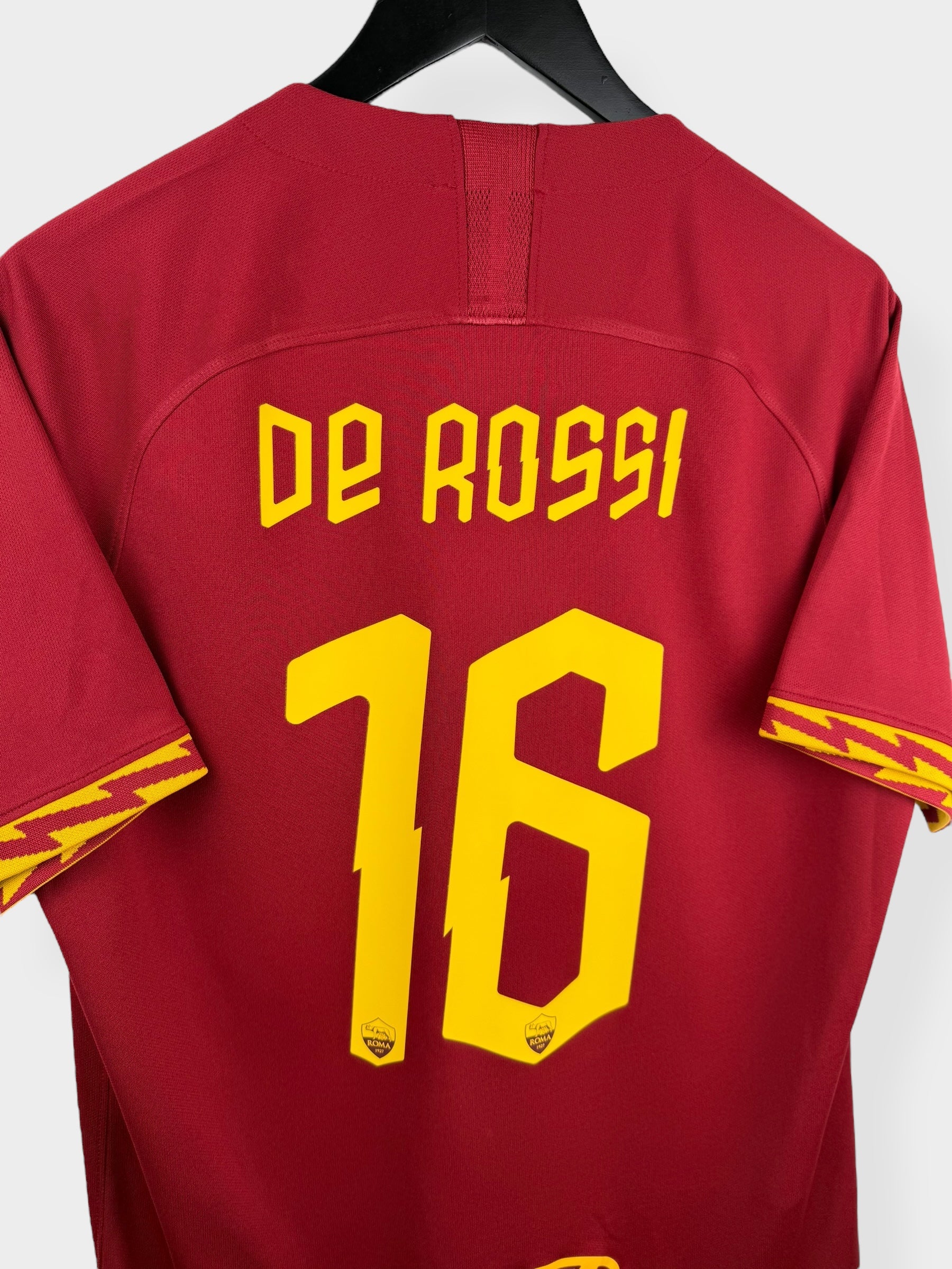 2019-20 AS ROMA HOME SHIRT DE ROSSI #16 L