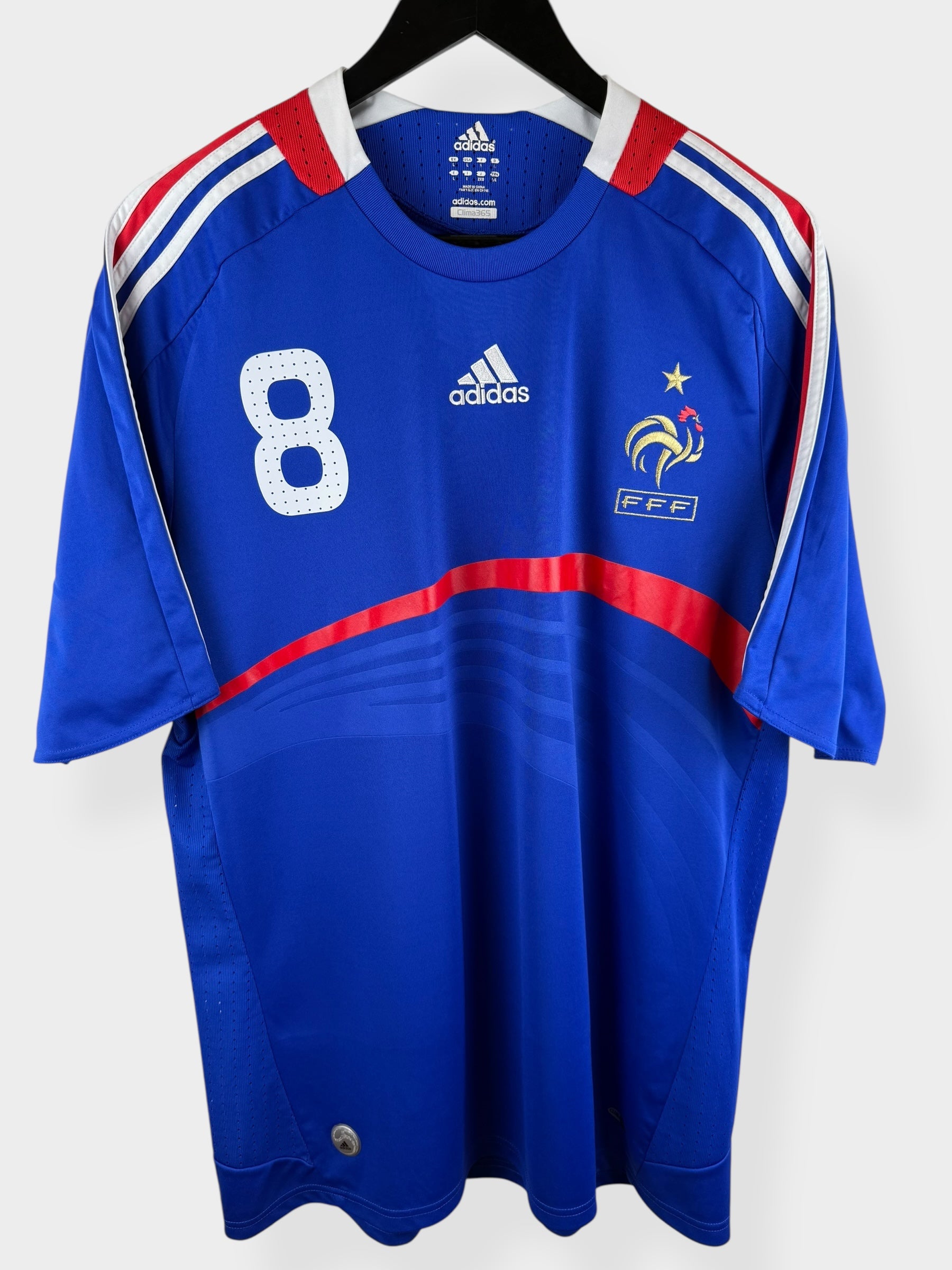 2007-08 FRANKREICH HEIMTRIKOT ANELKA #8 L