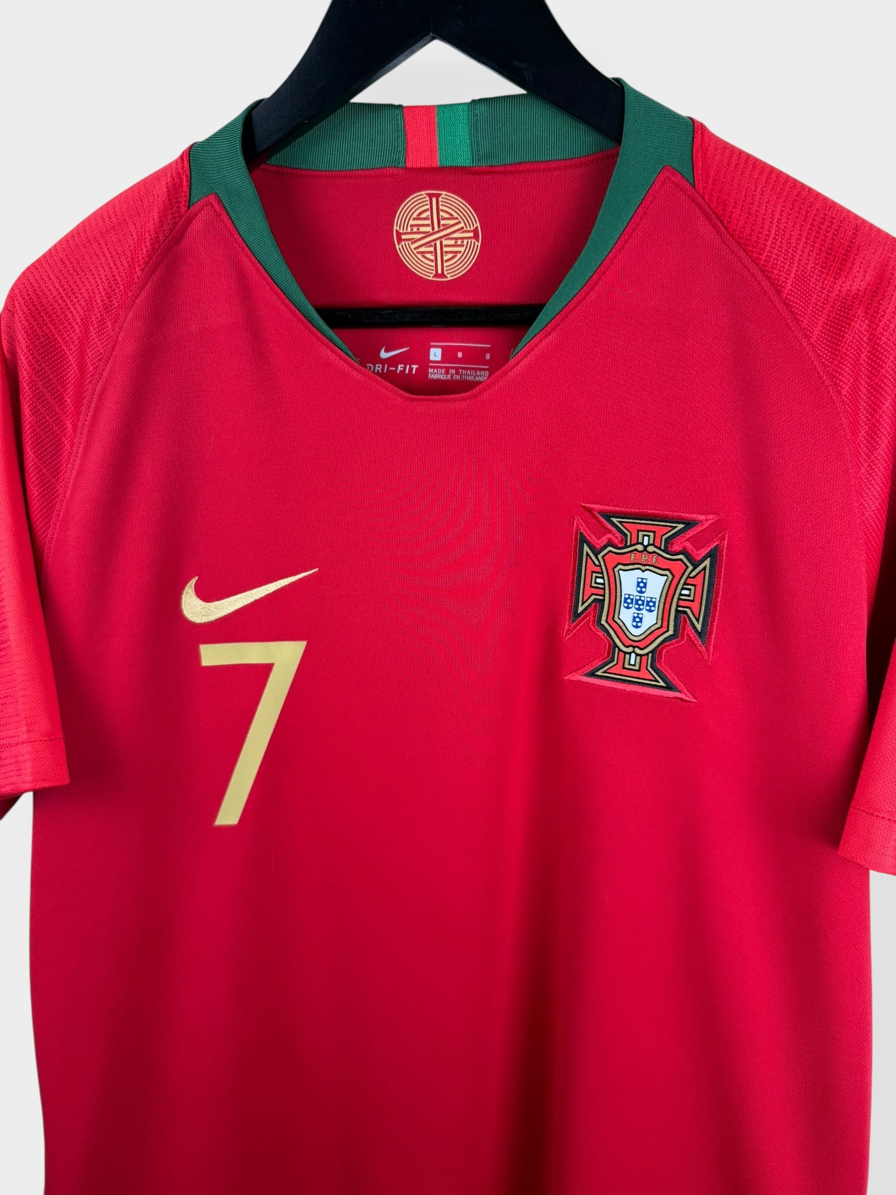 2018-19 PORTUGAL HEIMTRIKOT RONALDO #7 L