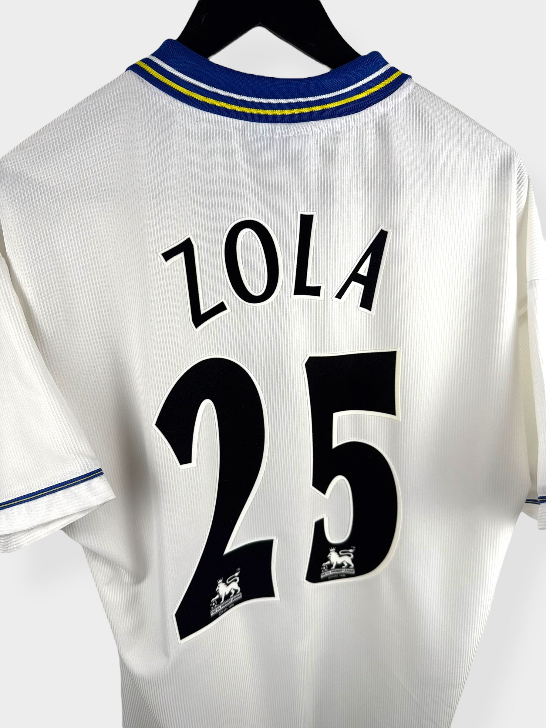1998-00 CHELSEA AUSWÄRTSTRIKOT ZOLA #25 L