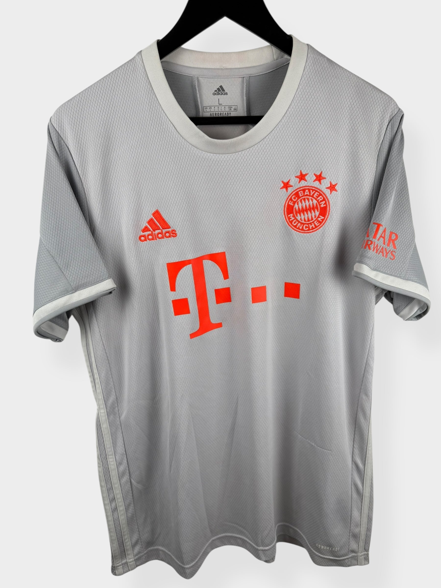 2020-21 BAYERN MUNICH AWAY SHIRT L - Authentic Football Club