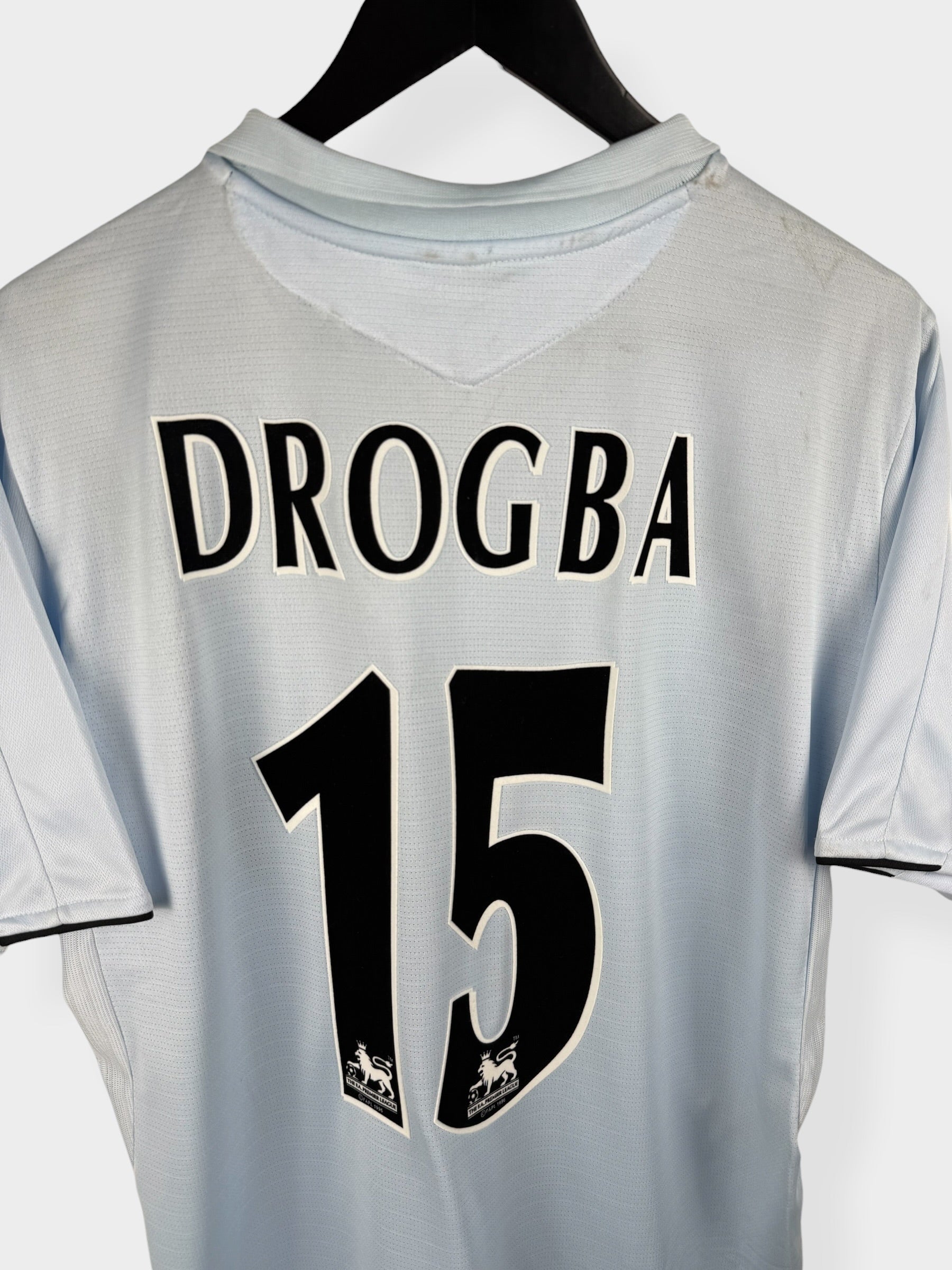 2005-06 CHELSEA AWAY SHIRT DROGBA #15 L