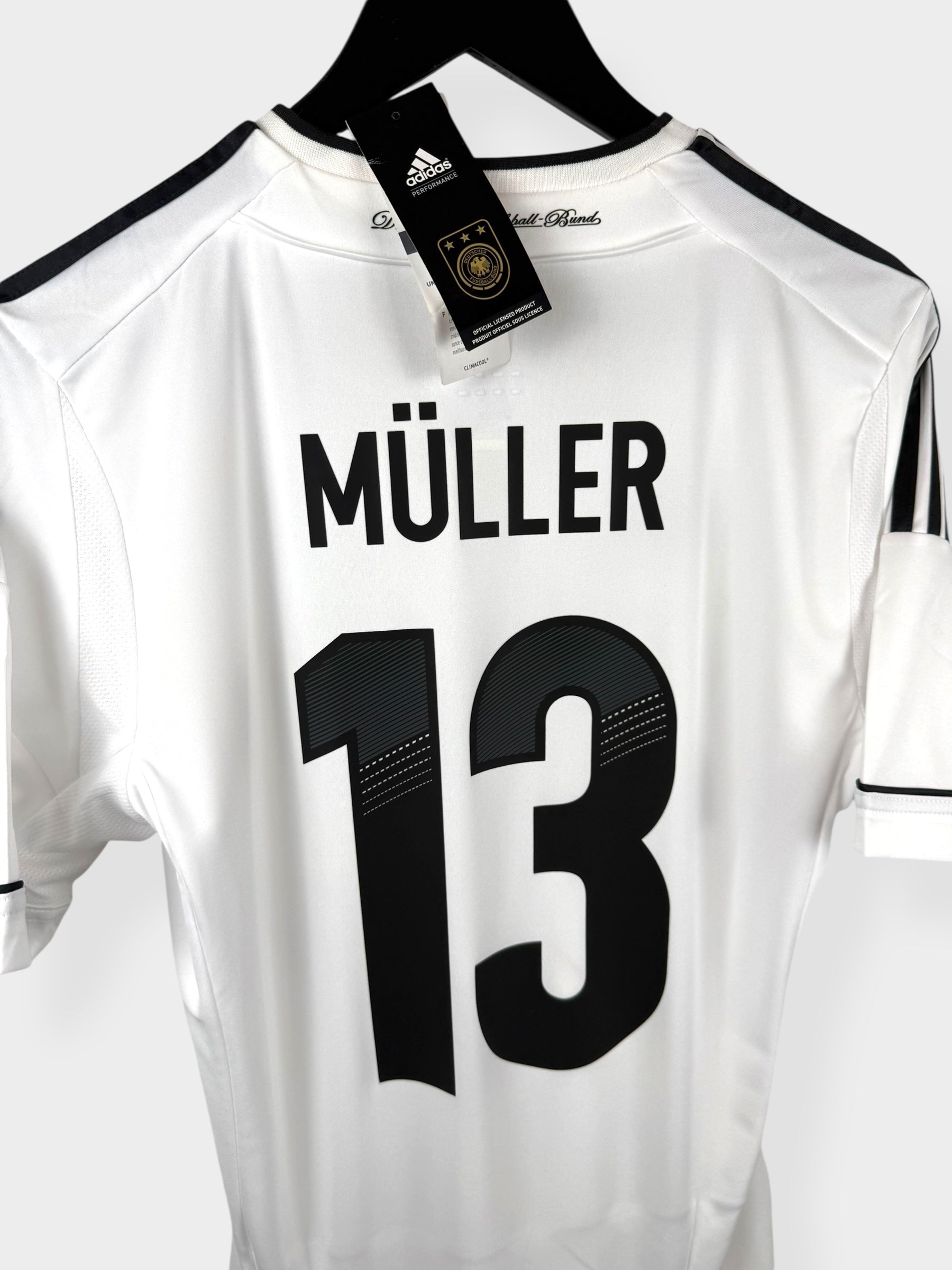 2012-13 GERMANY HOME SHIRT MULLER #13 S - Authentic Football Club