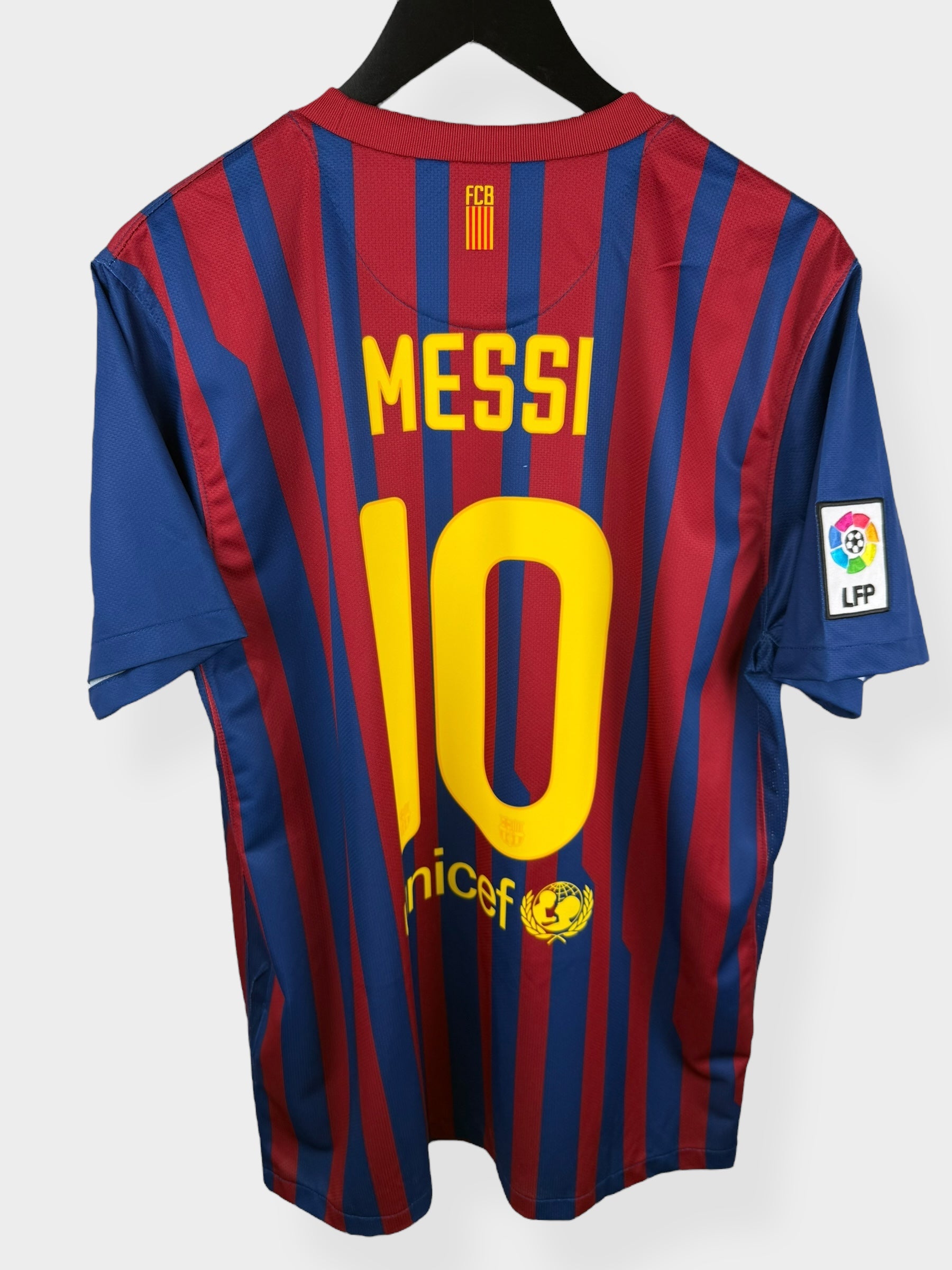 2011-12 BARCELONA HOME SHIRT MESSI #10 L - Authentic Football Club