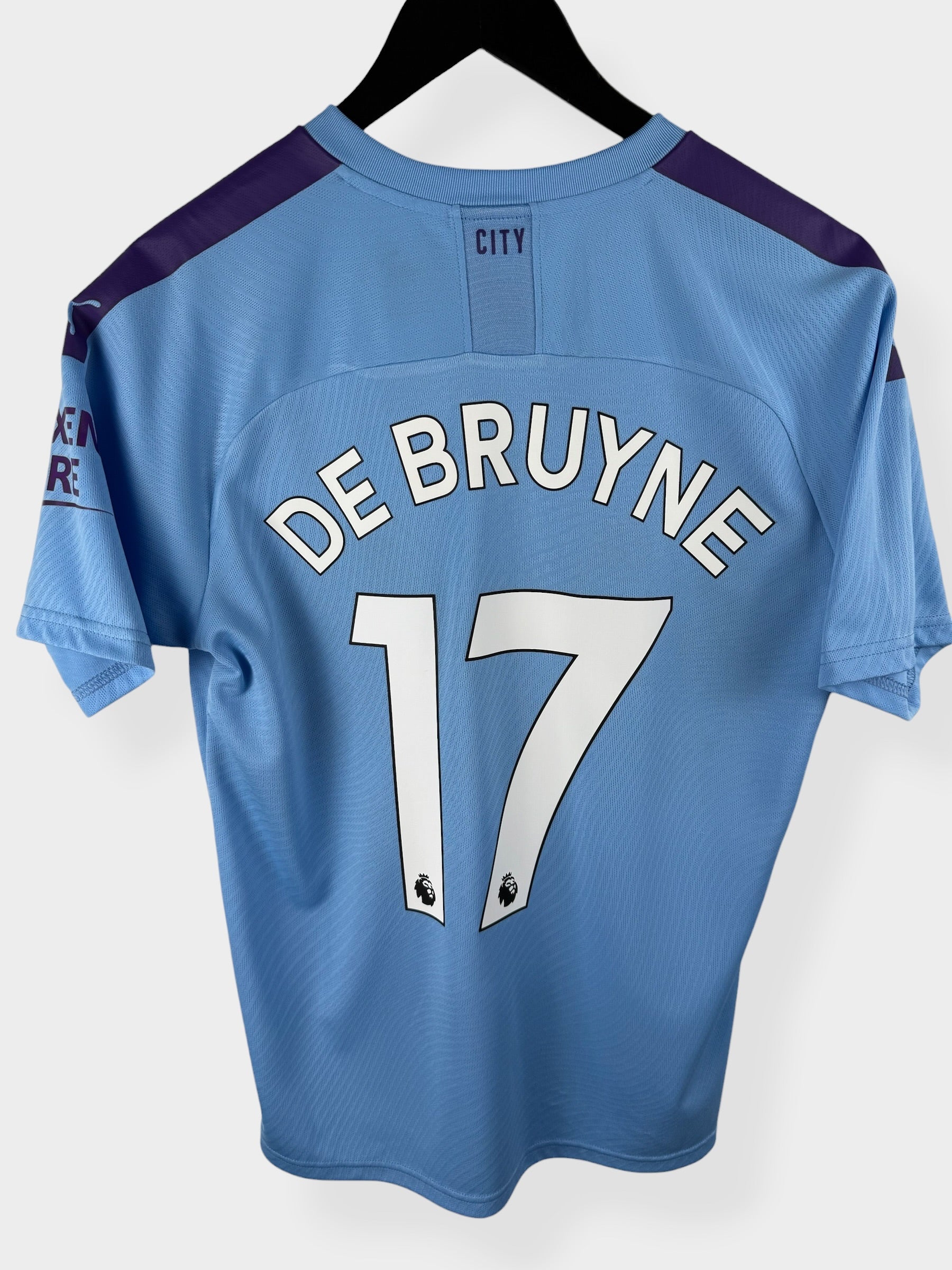 2019-20 MANCHESTER CITY HOME SHIRT DE BRUYNE #17 M