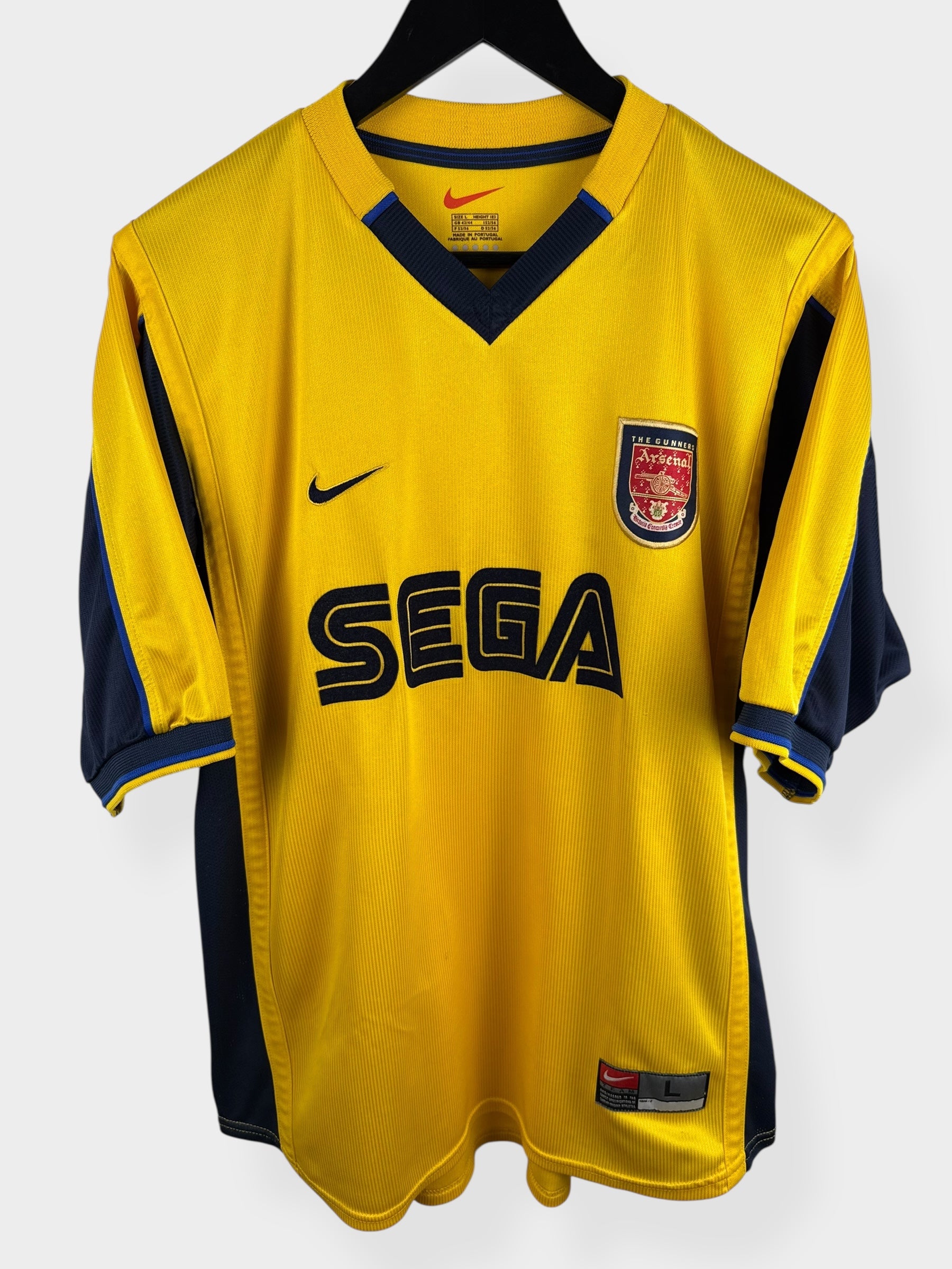 1999-00 ARSENAL AUSWÄRTSTRIKOT HENRY #14 L