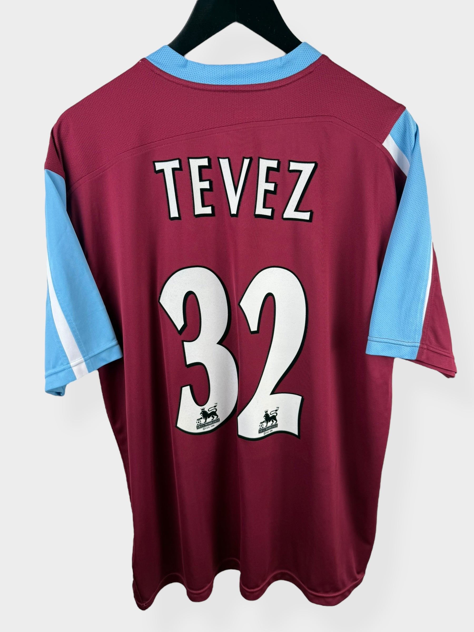 2006-07 WEST HAM UNITED HOME SHIRT TEVEZ #32 XL