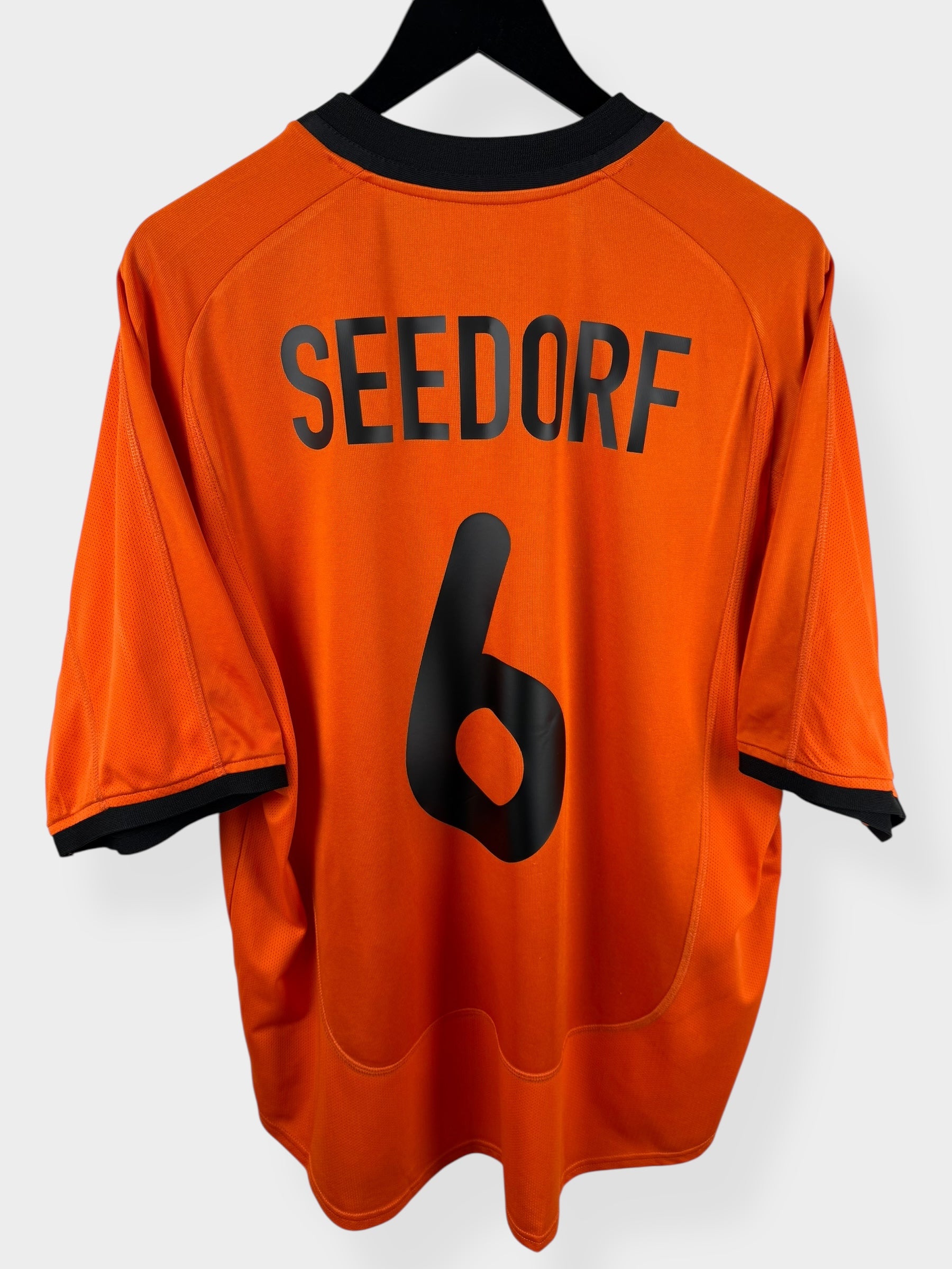 2000-02 NETHERLANDS HOME SHIRT SEEDORF #6 XL