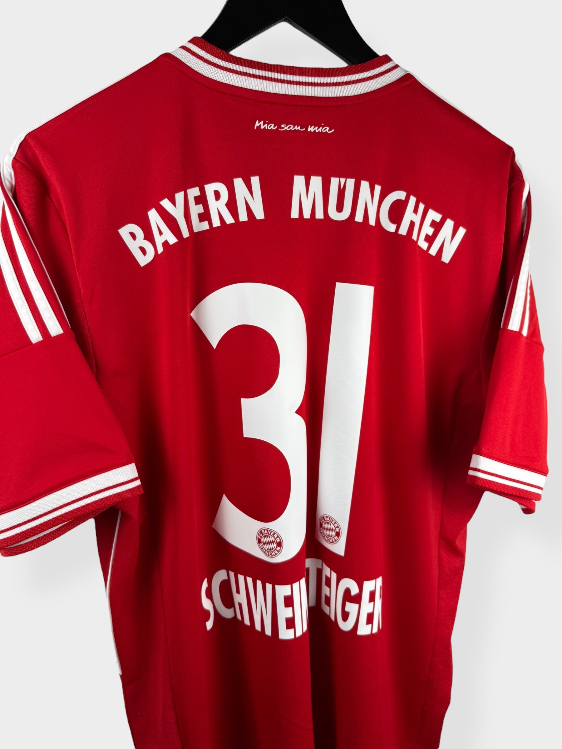2013-14 BAYERN MÜNCHEN THUISSHIRT SCHWEINSTEIGER #31 L