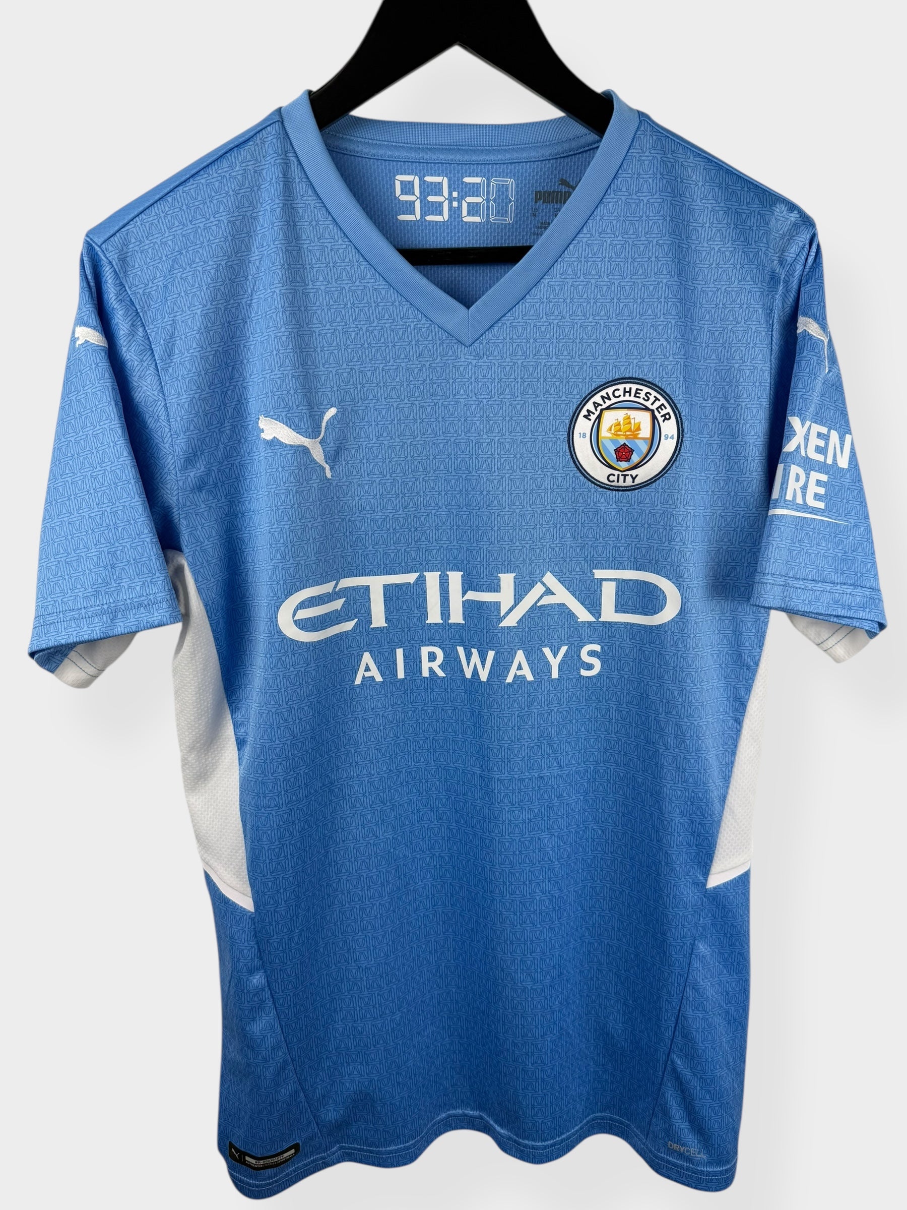 2021-22 MANCHESTER CITY HOME SHIRT STERLING #7 M