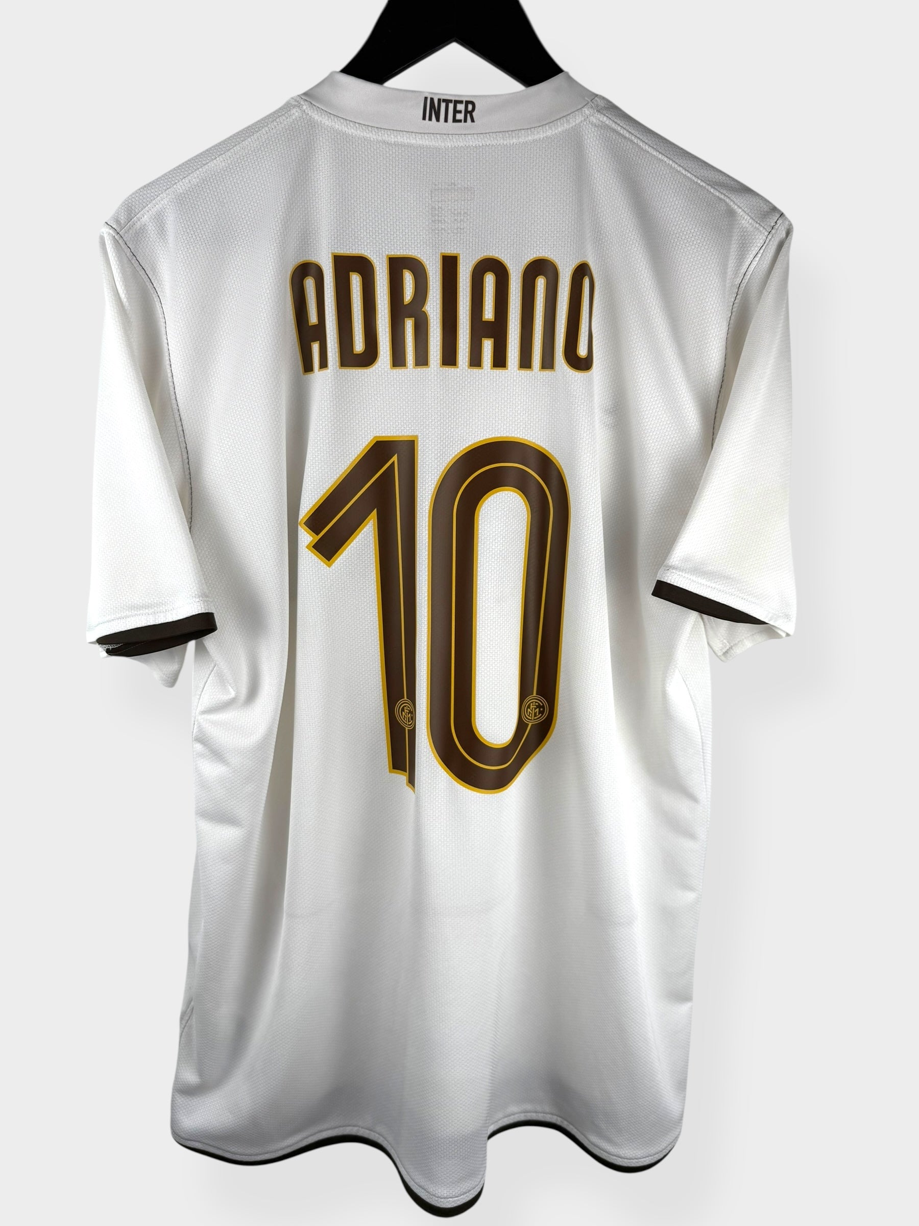 2008-09 INTER MILAN AWAY SHIRT ADRIANO #10 L
