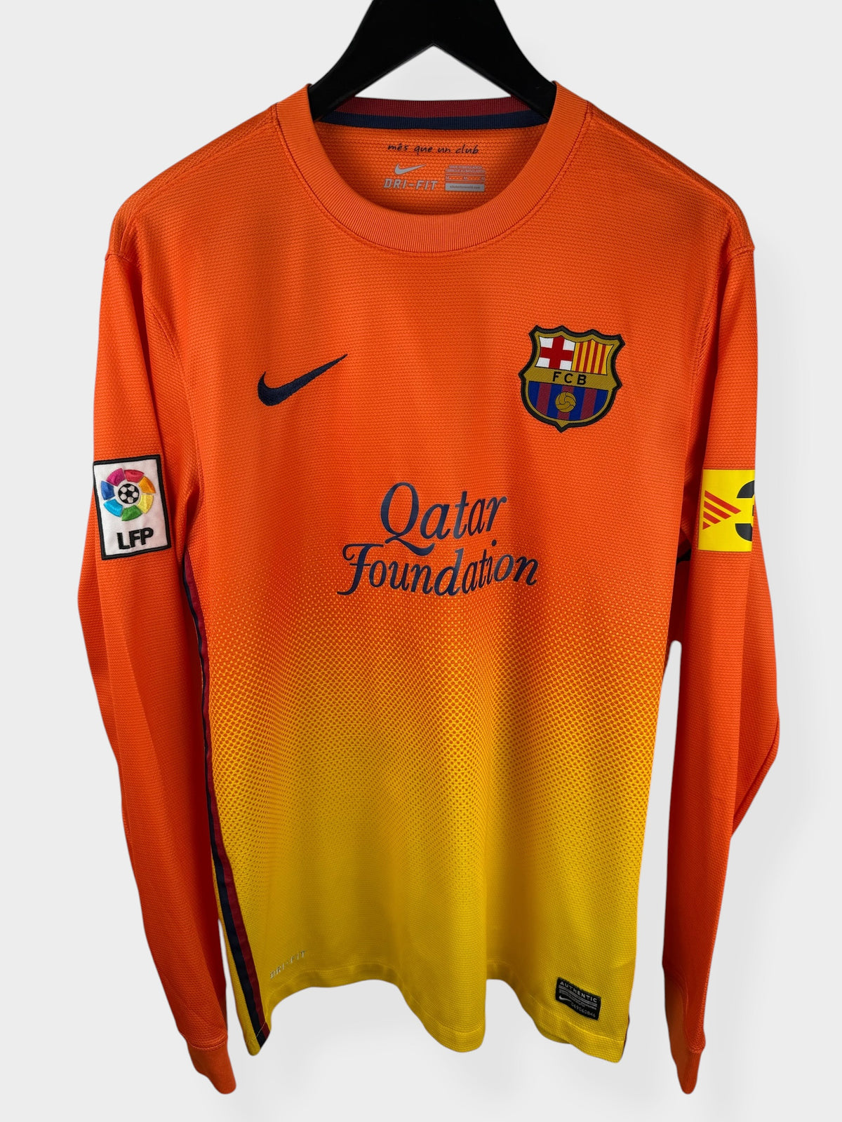 2012-13 BARCELONA AUSWÄRTSTRIKOT LS INIESTA #8 M