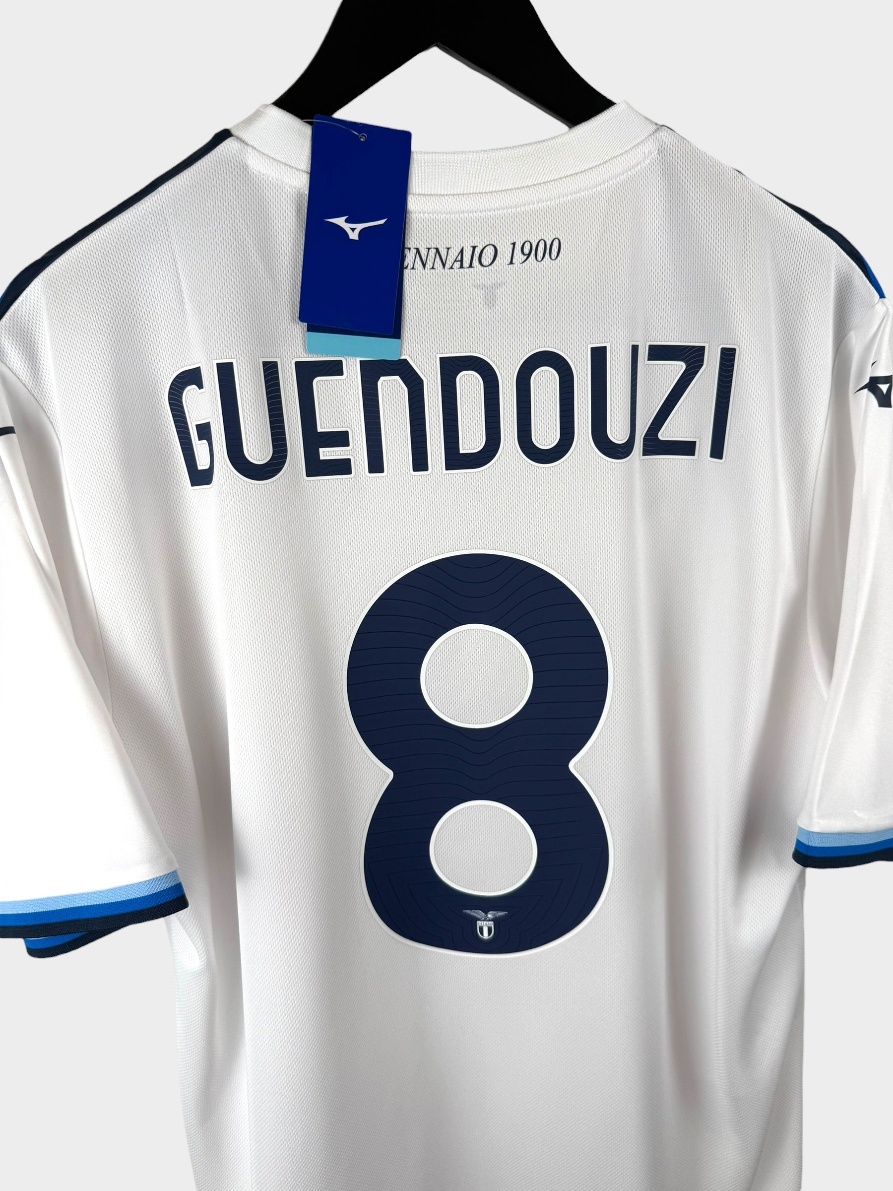 2024-25 LAZIO ROMA 125TH ANN. HOME SHIRT GUENDOUZI #8  #XL
