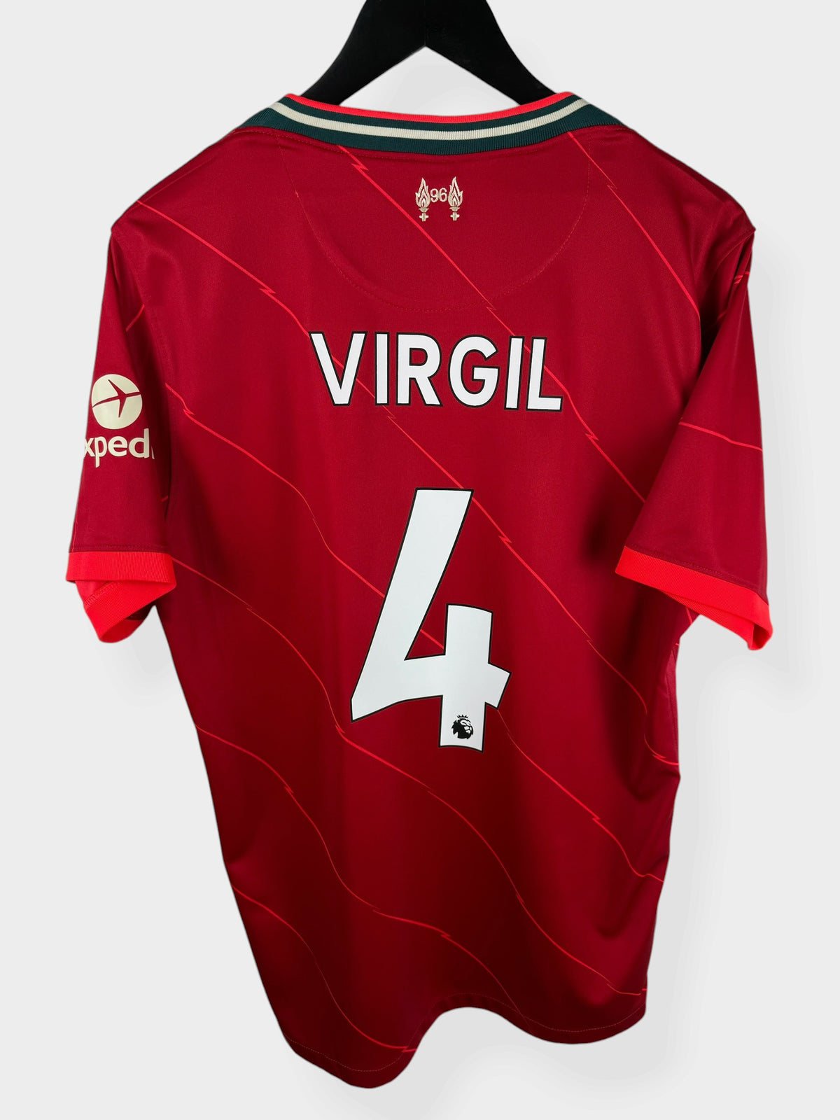 2021-22 LIVERPOOL HOME SHIRT VIRGIL #4 L - Authentic Football Club