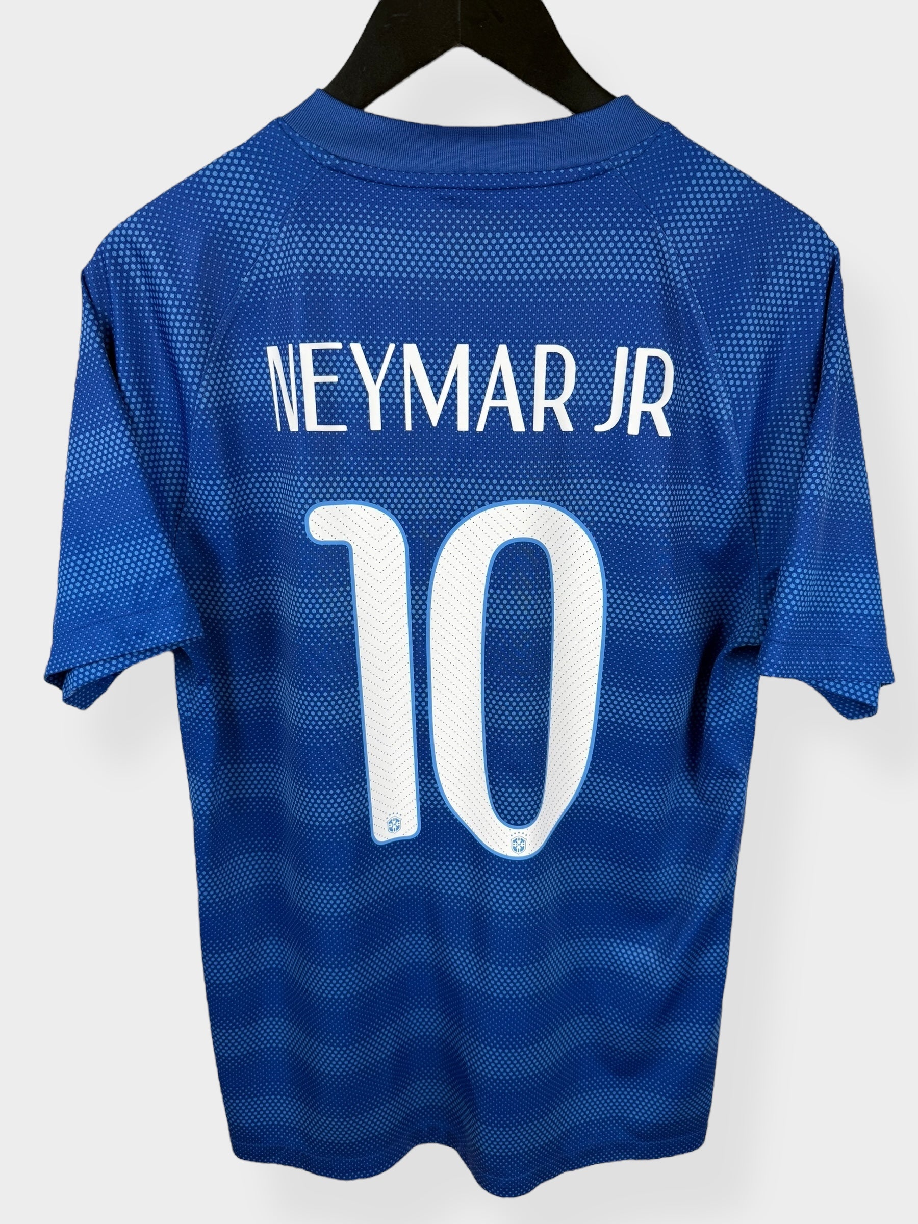 2014-15 BRAZIL AWAY SHIRT NEYMAR JR #10 M - Authentic Football Club
