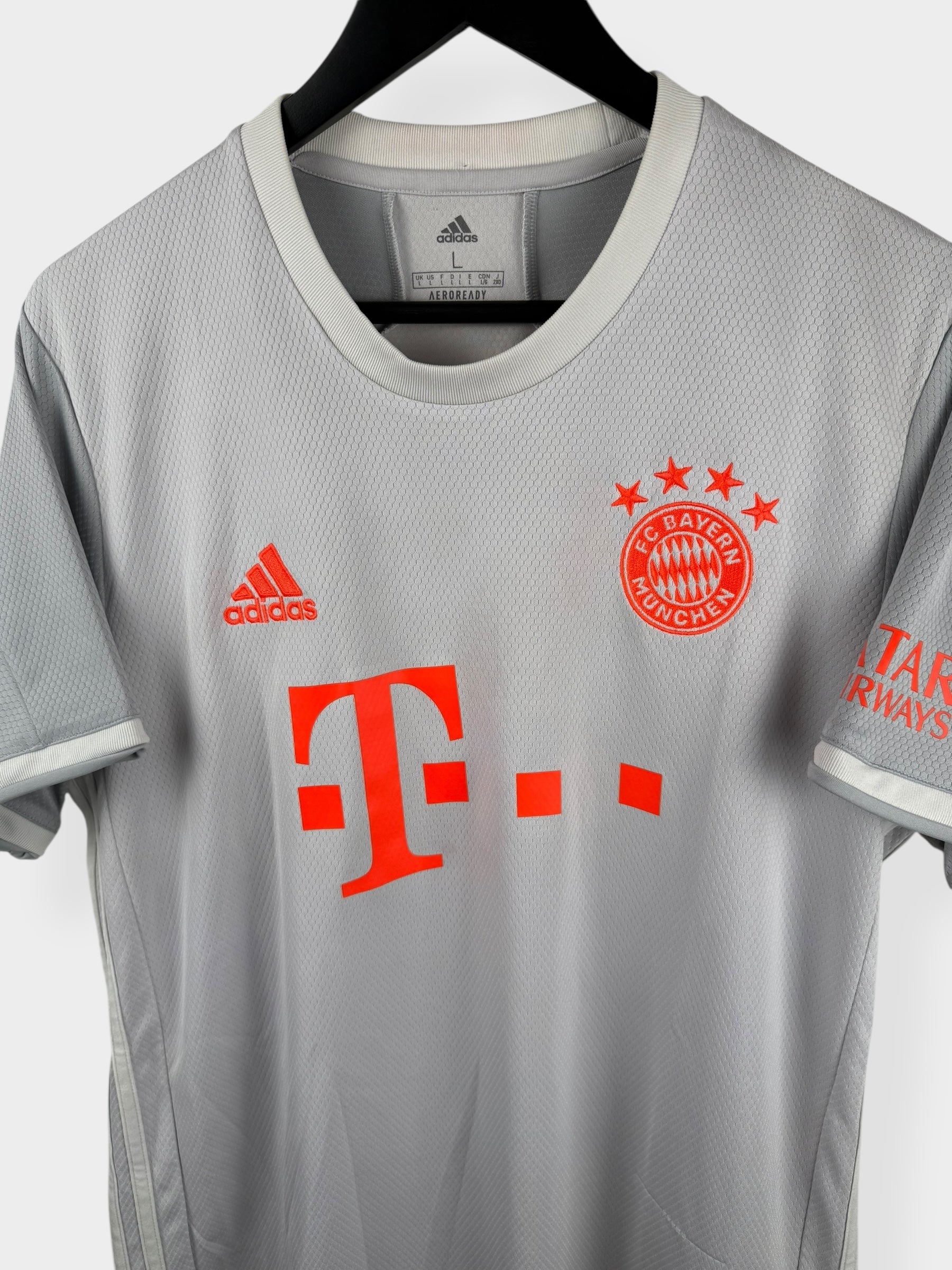 2020-21 BAYERN MUNICH AWAY SHIRT L - Authentic Football Club