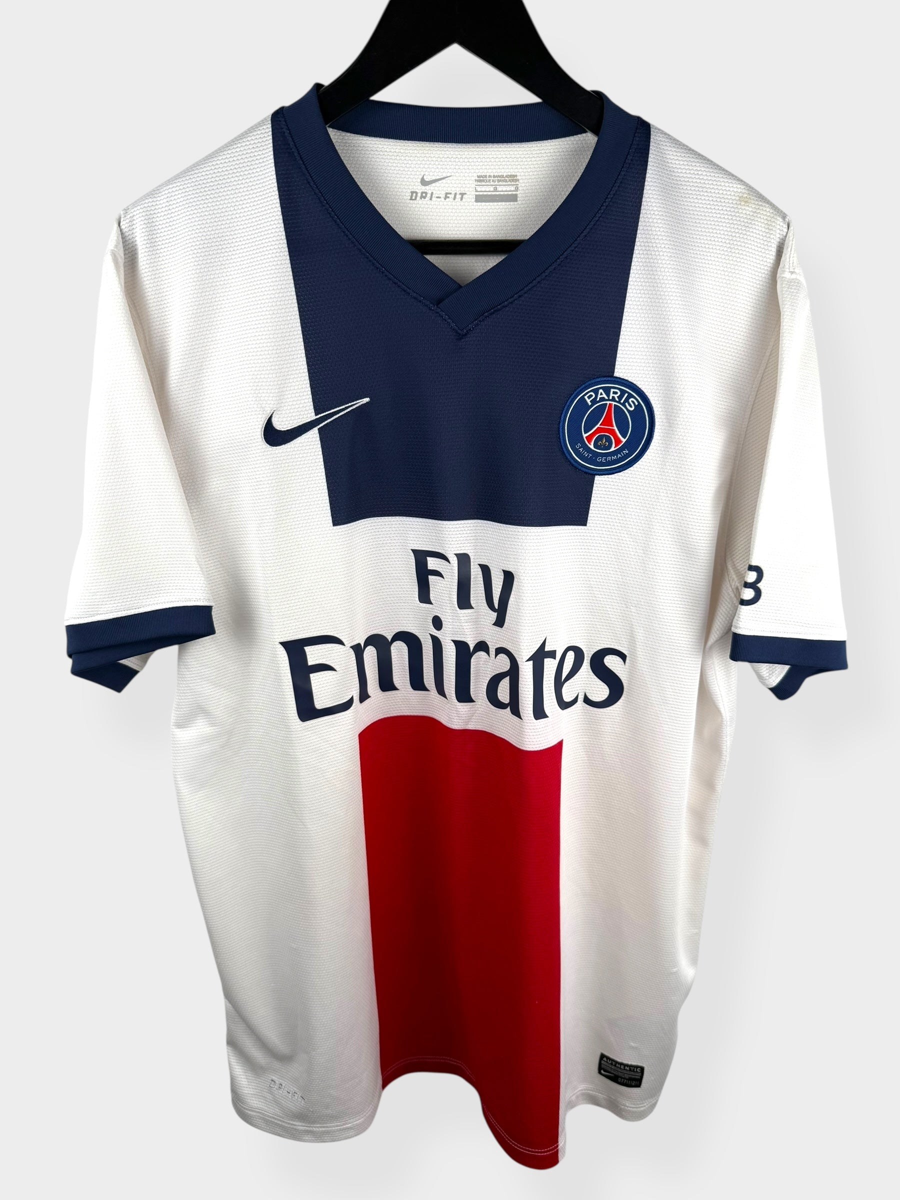 2013-14 PARIS SAINT-GERMAIN AWAY SHIRT L - Authentic Football Club