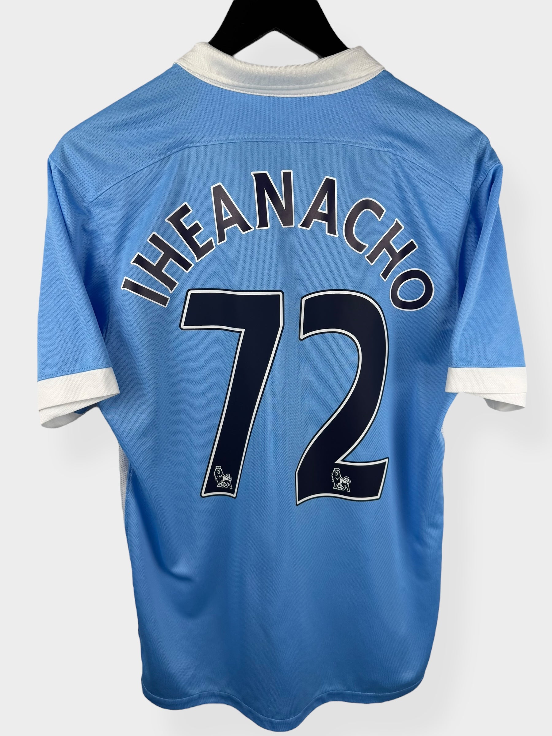 2015-16 MANCHESTER CITY HOME SHIRT IHEANACHO #72 M