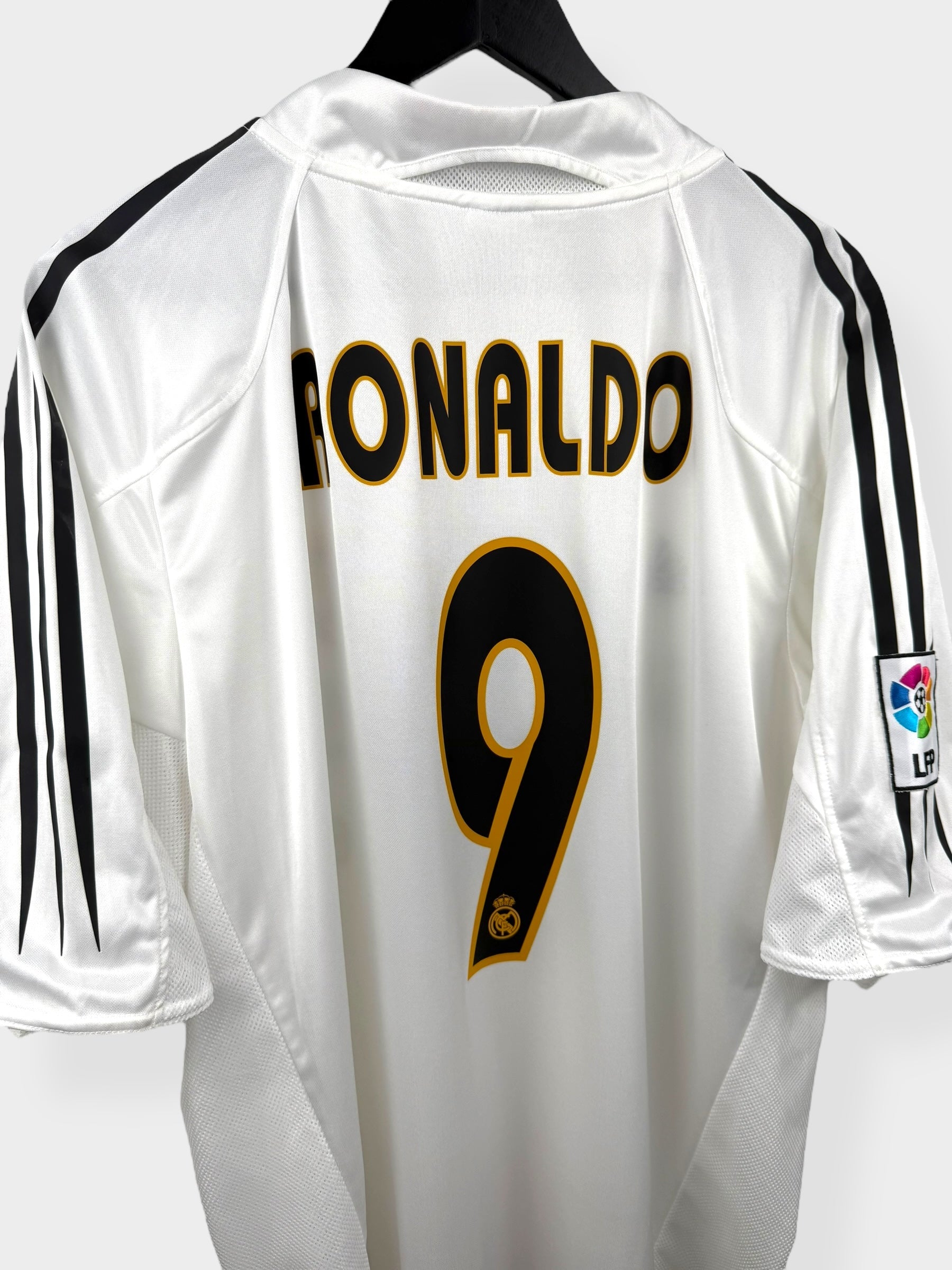 2004-05 REAL MADRID HEIMTRIKOT RONALDO #9 XXL
