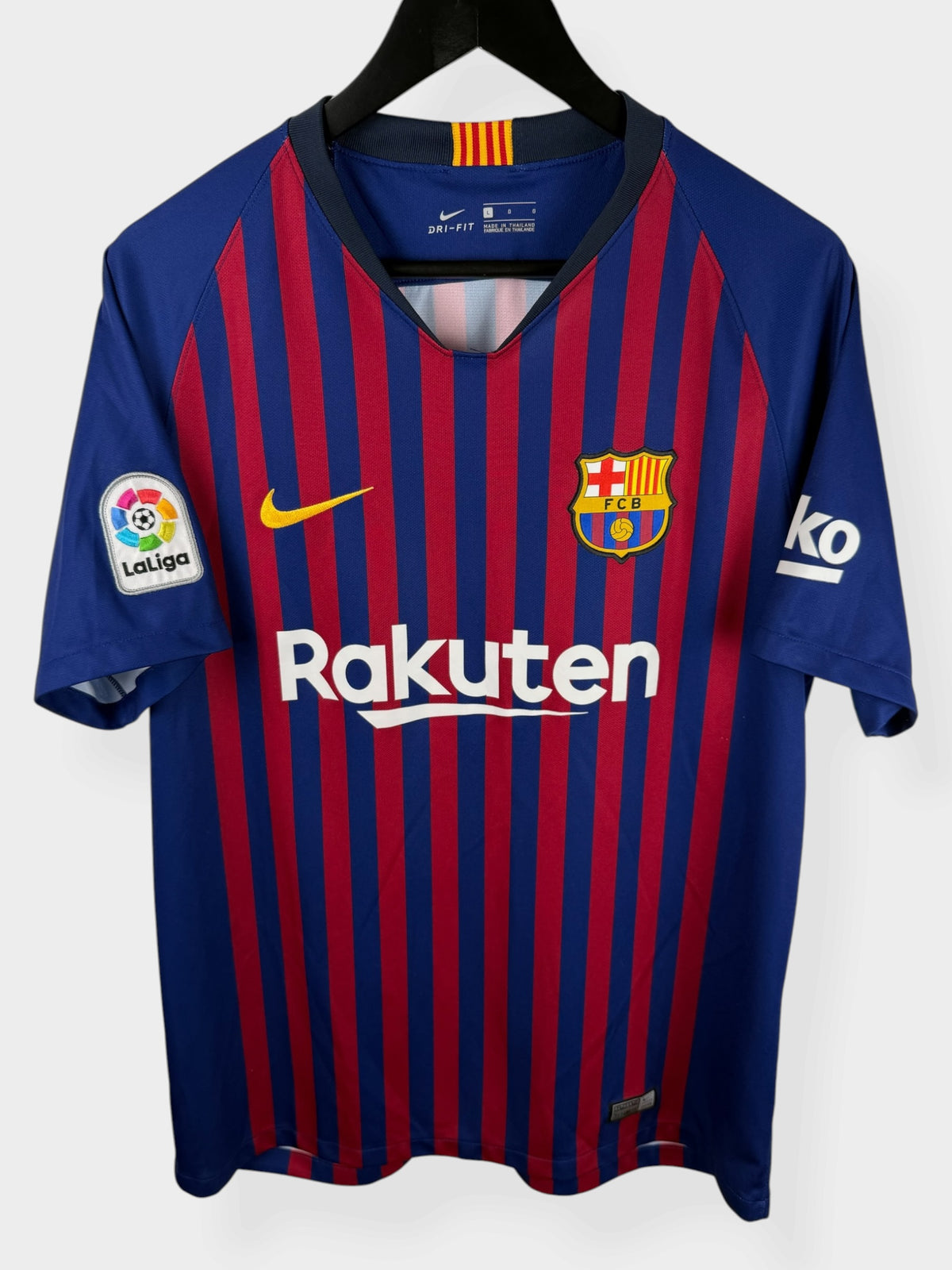 2018-19 BARCELONA HOME SHIRT MESSI #10 L - Authentic Football Club