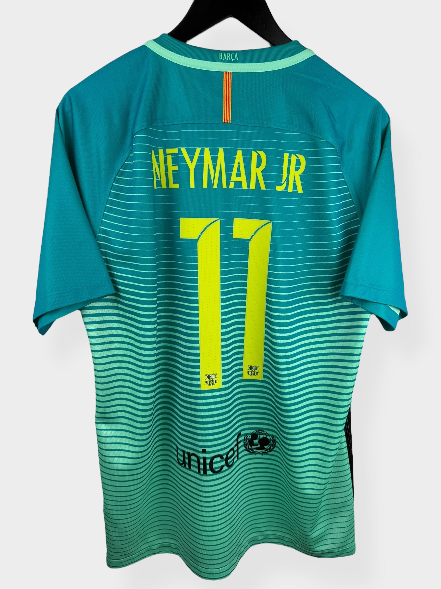 2016-17 BARCELONA THIRD SHIRT NEYMAR JR #11 L