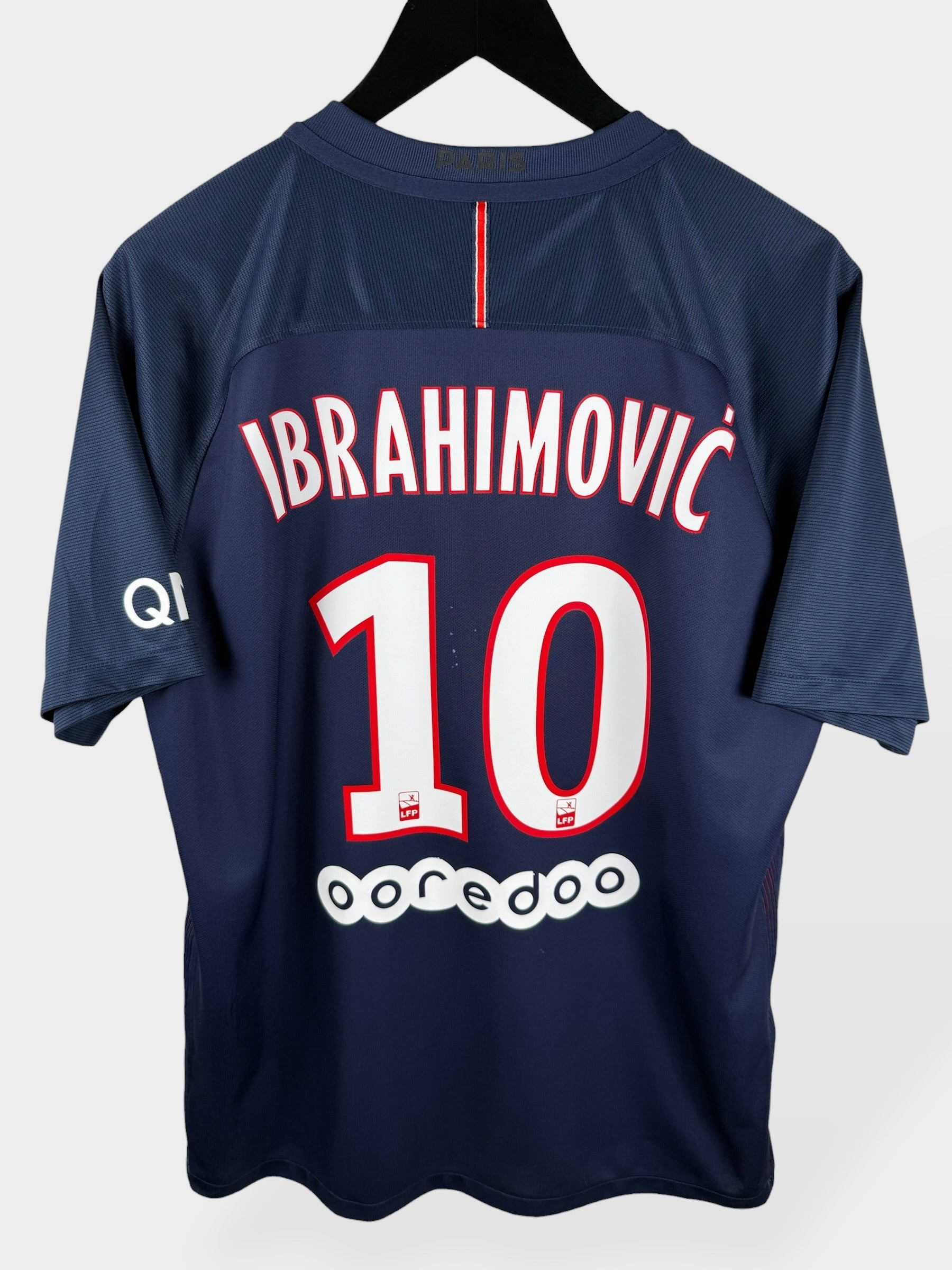 2016-17 PARIS SAINT-GERMAIN HOME SHIRT IBRAHIMOVIC #10 L