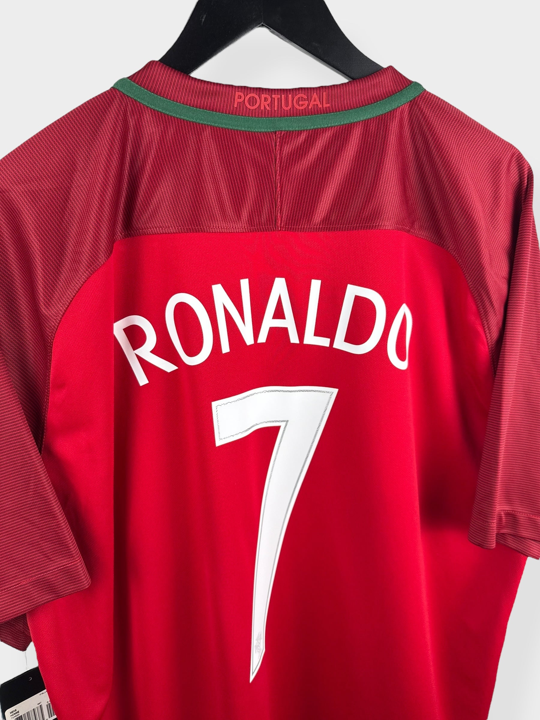 2016-17 PORTUGAL HOME SHIRT RONALDO #7 XXL