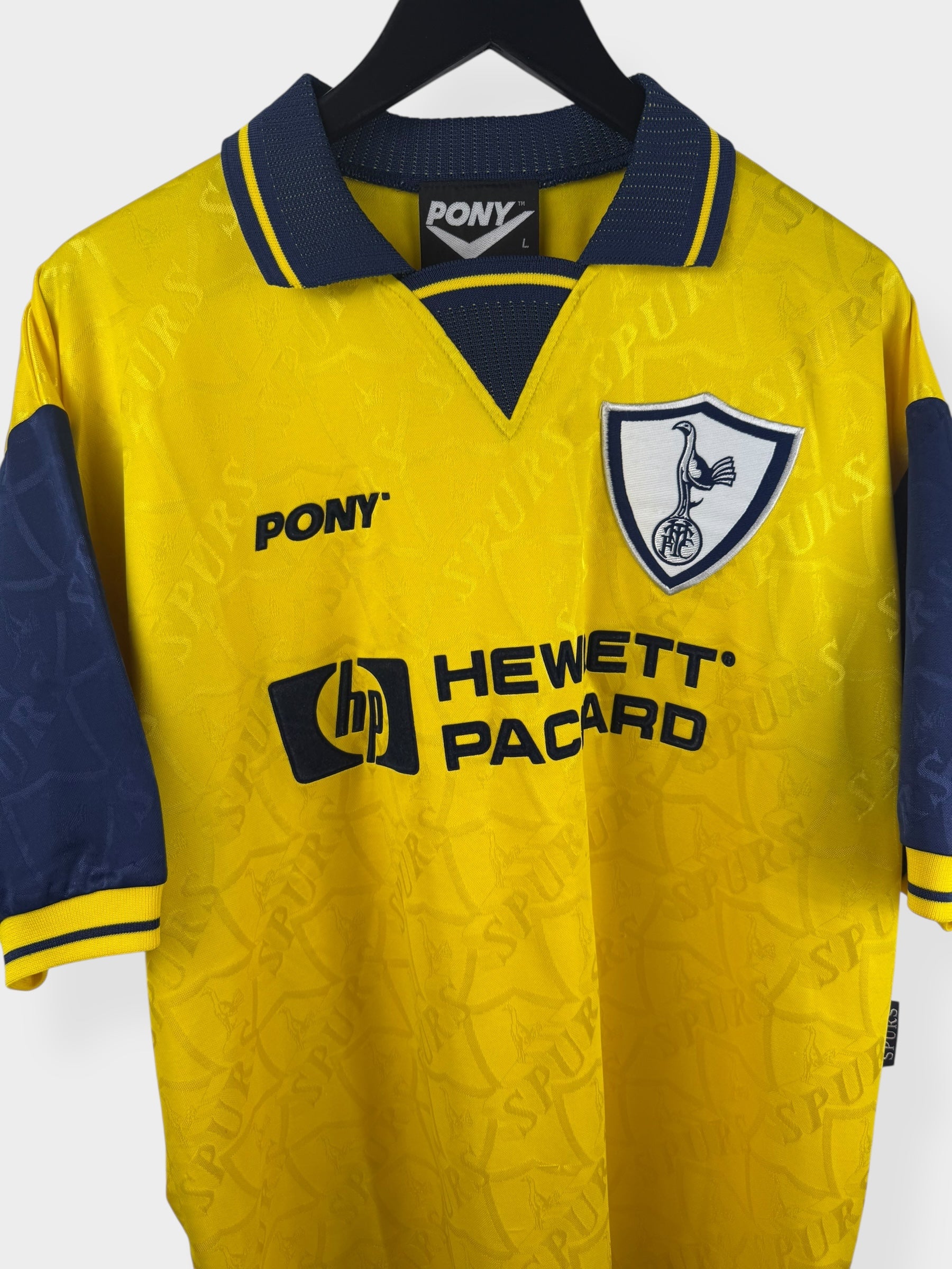 1996-97 TOTTENHAM HOTSPUR AWAY SHIRT L - Authentic Football Club