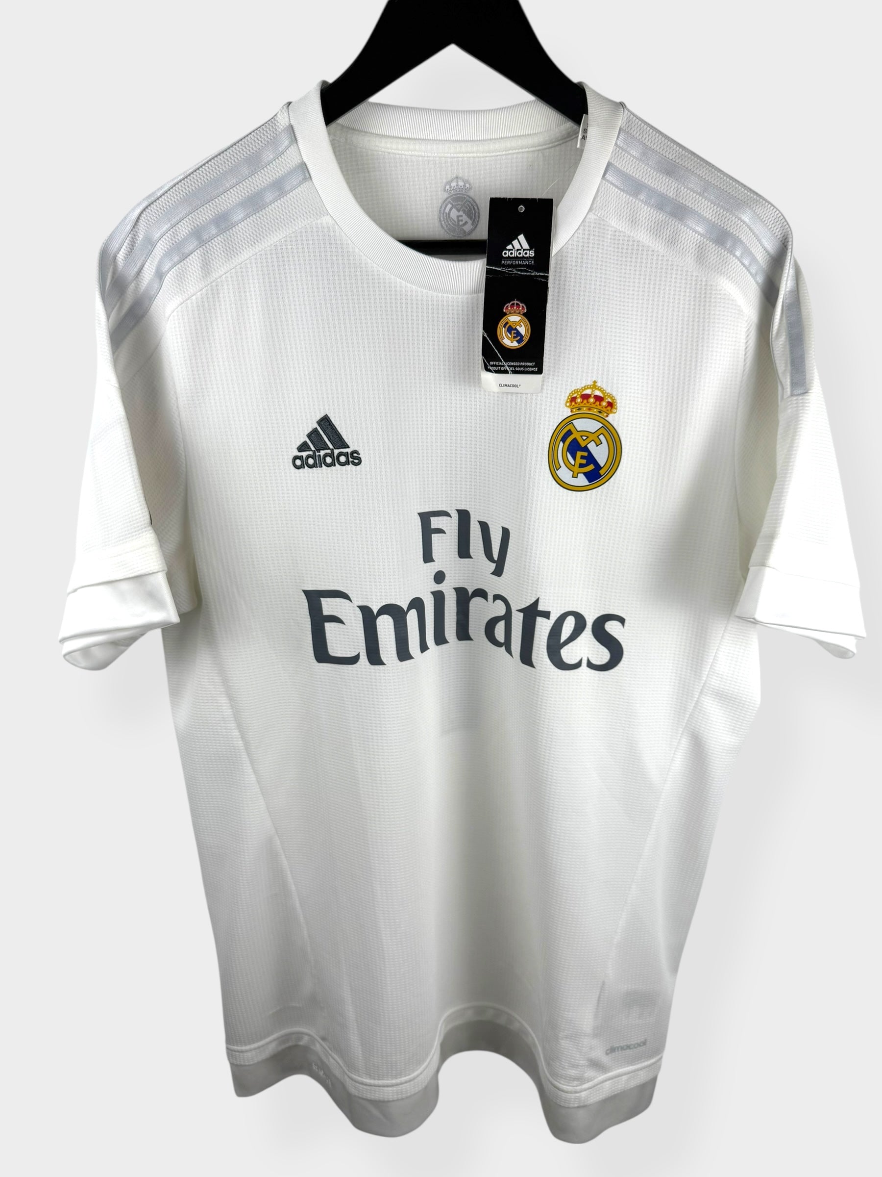 2015-16 REAL MADRID HOME SHIRT RONALDO #7 L - Authentic Football Club