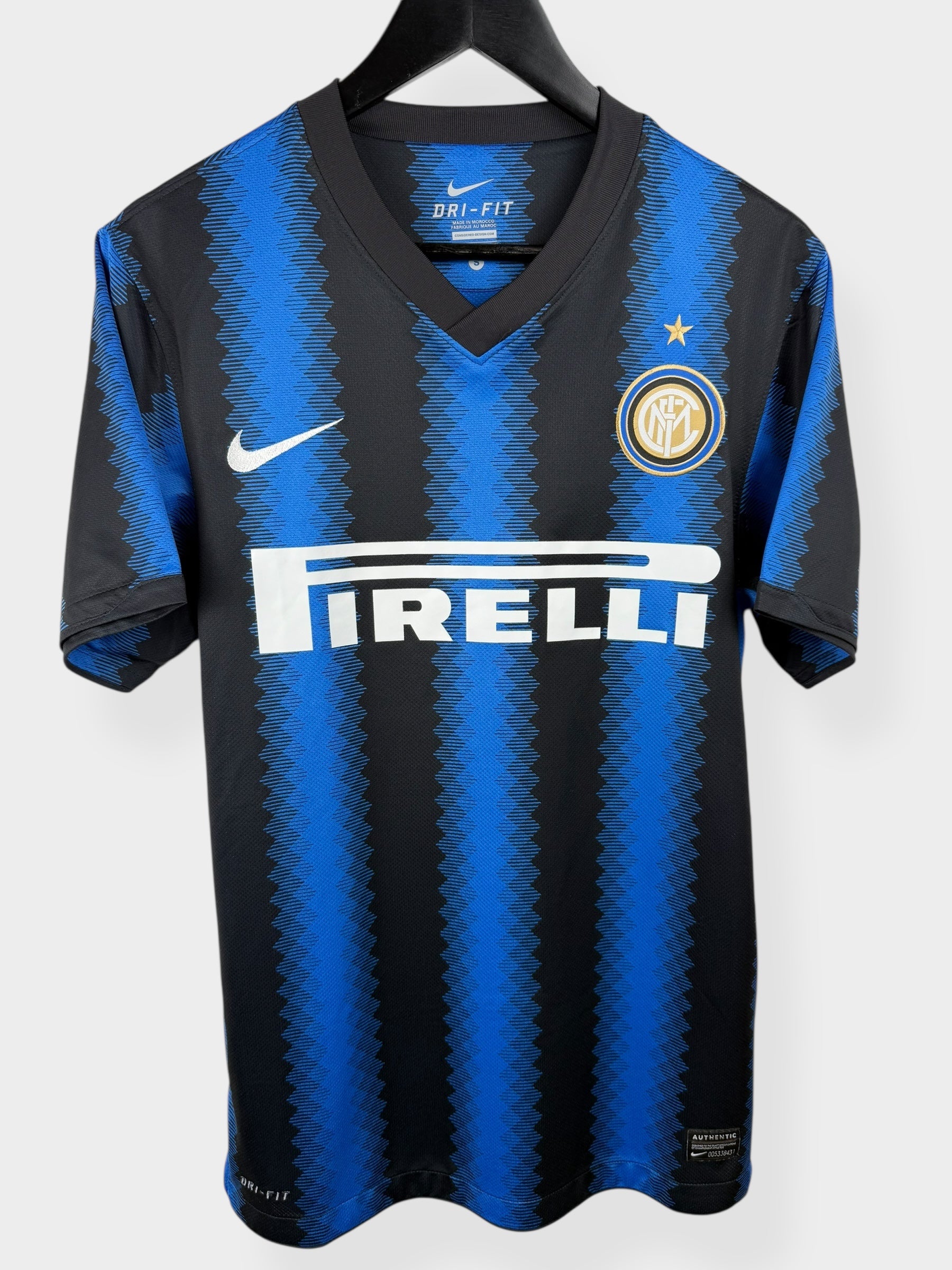 2010-11 INTER MILAN THUISSHIRT ZANETTI #4 S