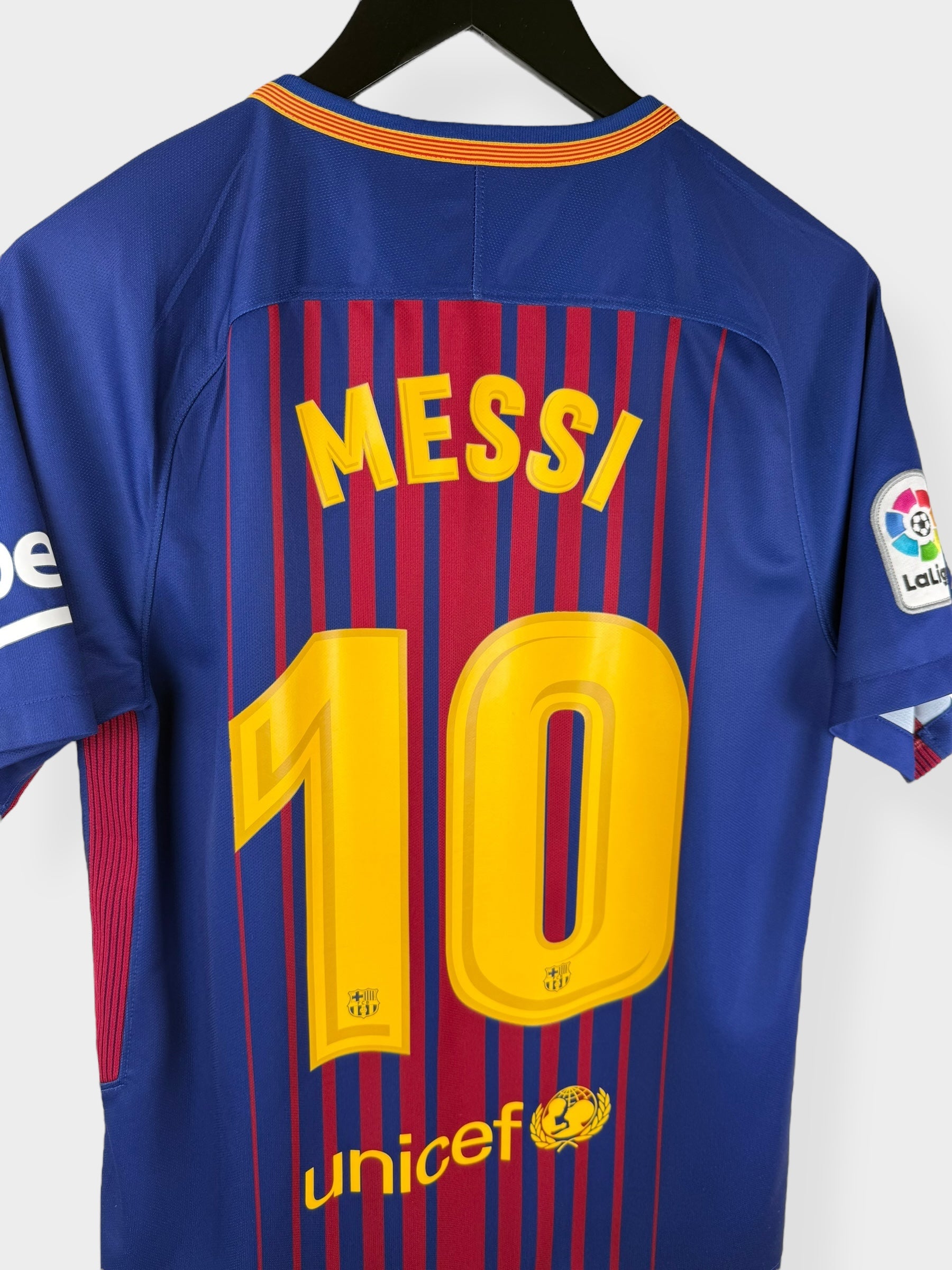 2017-18 BARCELONA HOME SHIRT MESSI #10 S